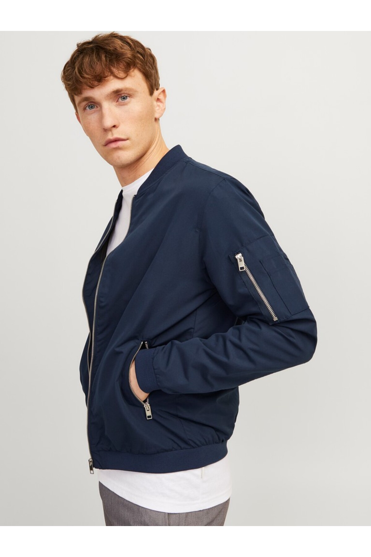 Jack & Jones JACK JONES Erkek Bomber Ceket 12165203 görsel 3