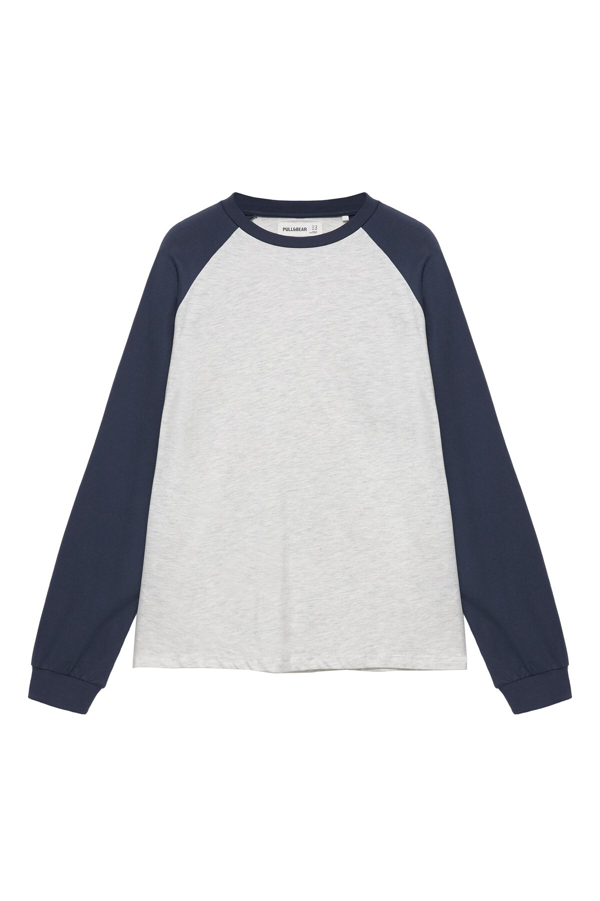 Pull & Bear Oversize reglan kollu tişört görsel 4