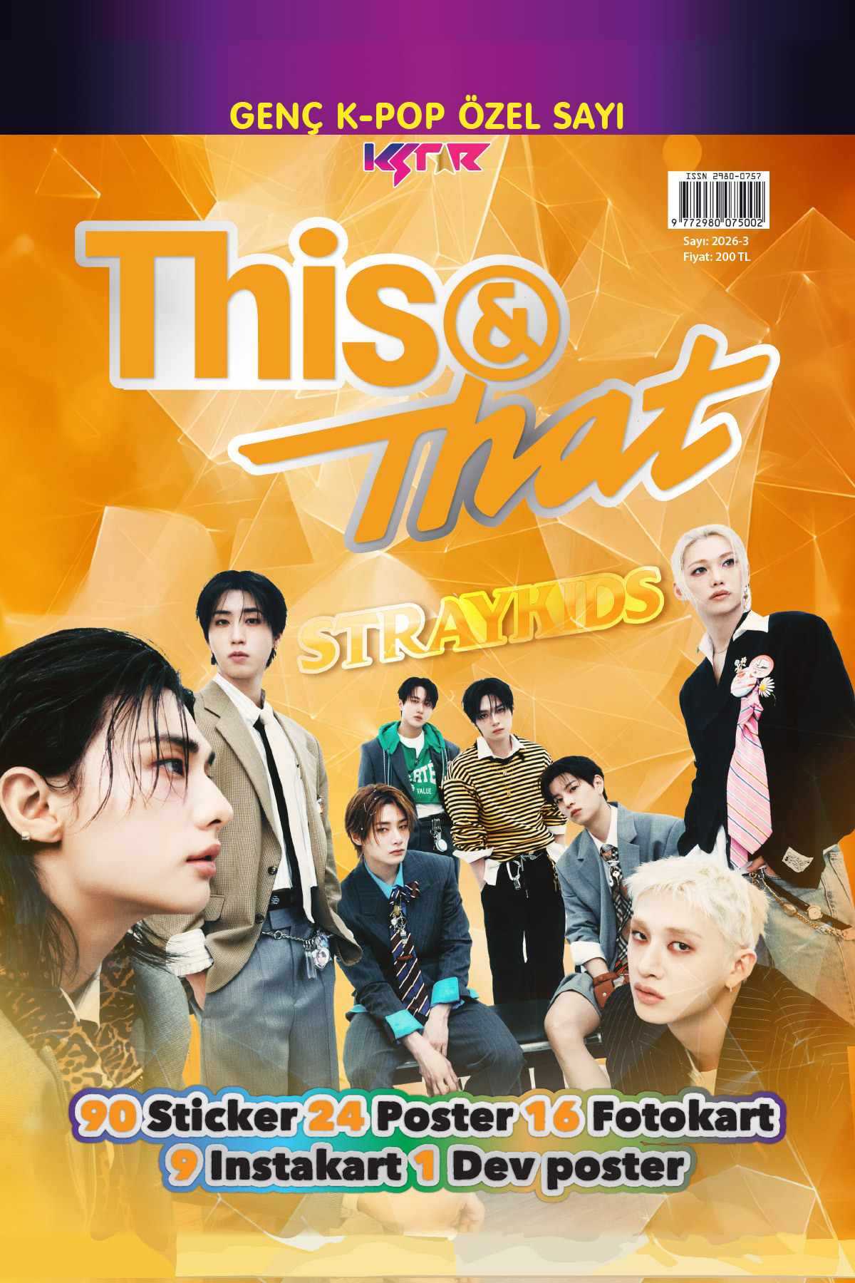 KSTAR Stray Kids This & That Dergisi Kpop - Fiyatı, Yorumları