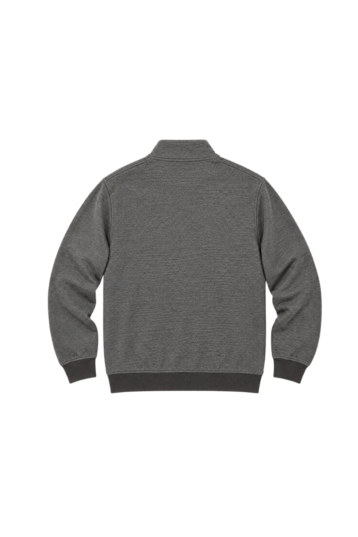 BattalModa Erkek Büyük Beden Melanj Bej Selanik Dik Yaka Cepli Hırka 3XL-4XL-5XL-6XL-7XL-8XL görsel 5