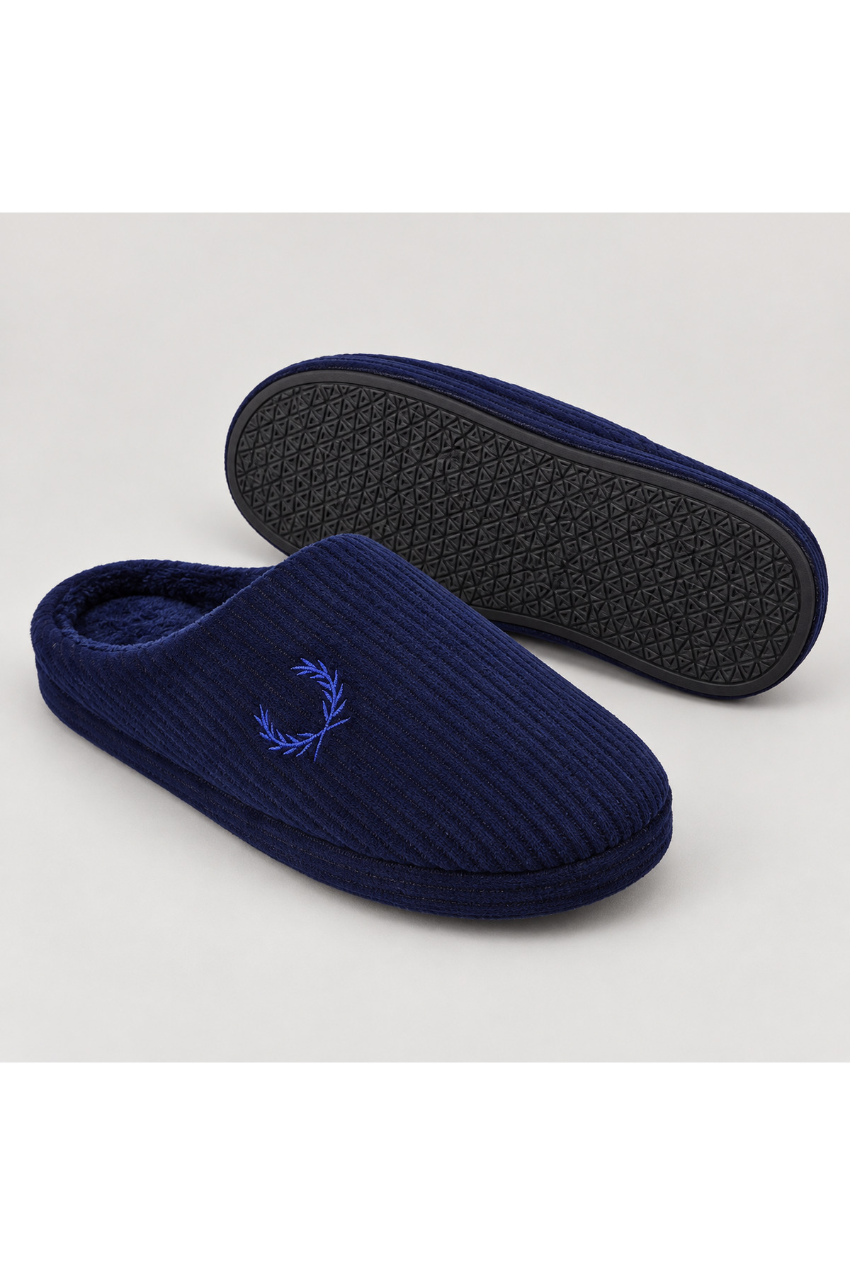NEWORA Unisex Kışlık Ev Terliği İçi Yumuşak Peluş Fitilli Kumaş Kapalı Burun Günlük Terlik görsel 4