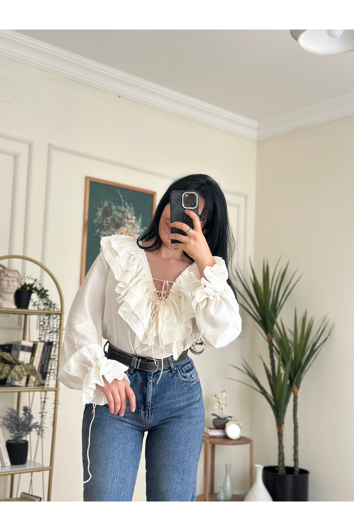 YELZEY BUTİK Premıum Vintage Model Gömlek