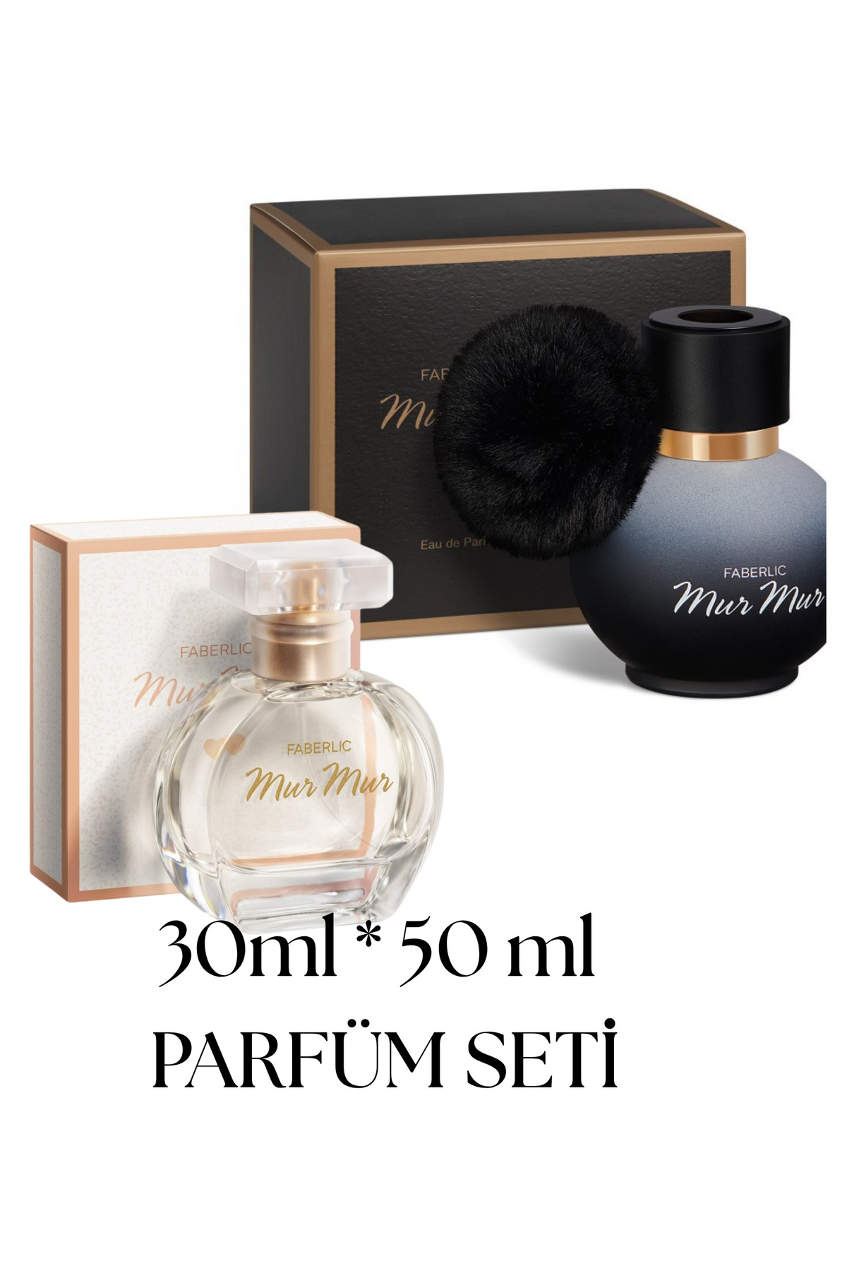 Faberlic MURMUR NOİR EDP 50ml+ MURMUR EDP 30 ml İKİLİ KADIN PARFÜM SETİ KALICI GURME İMZA KOKU — 884422