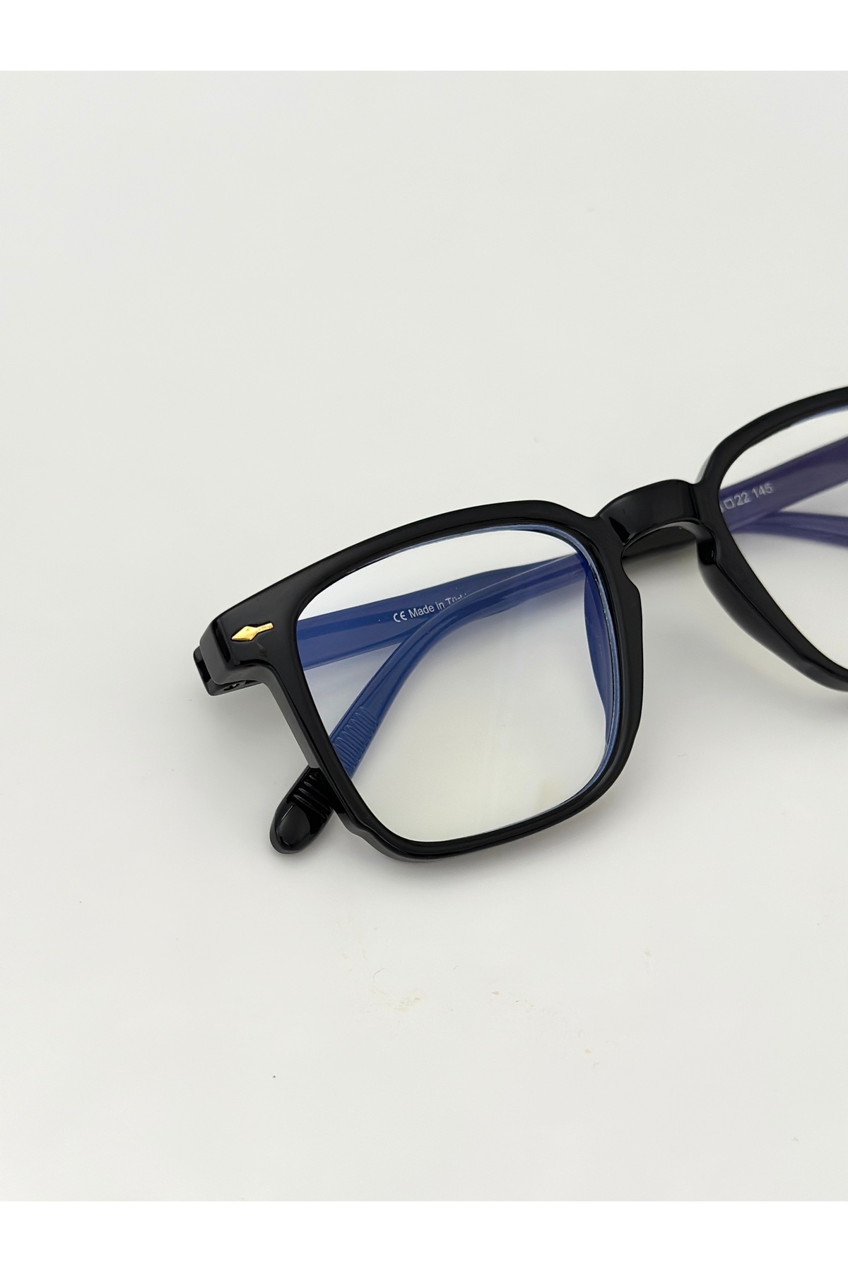 LUNE EYEWEAR CRUSH ARDA JANE MAVİ IŞIK KORUMALI SİYAH GÖZLÜK görsel 4