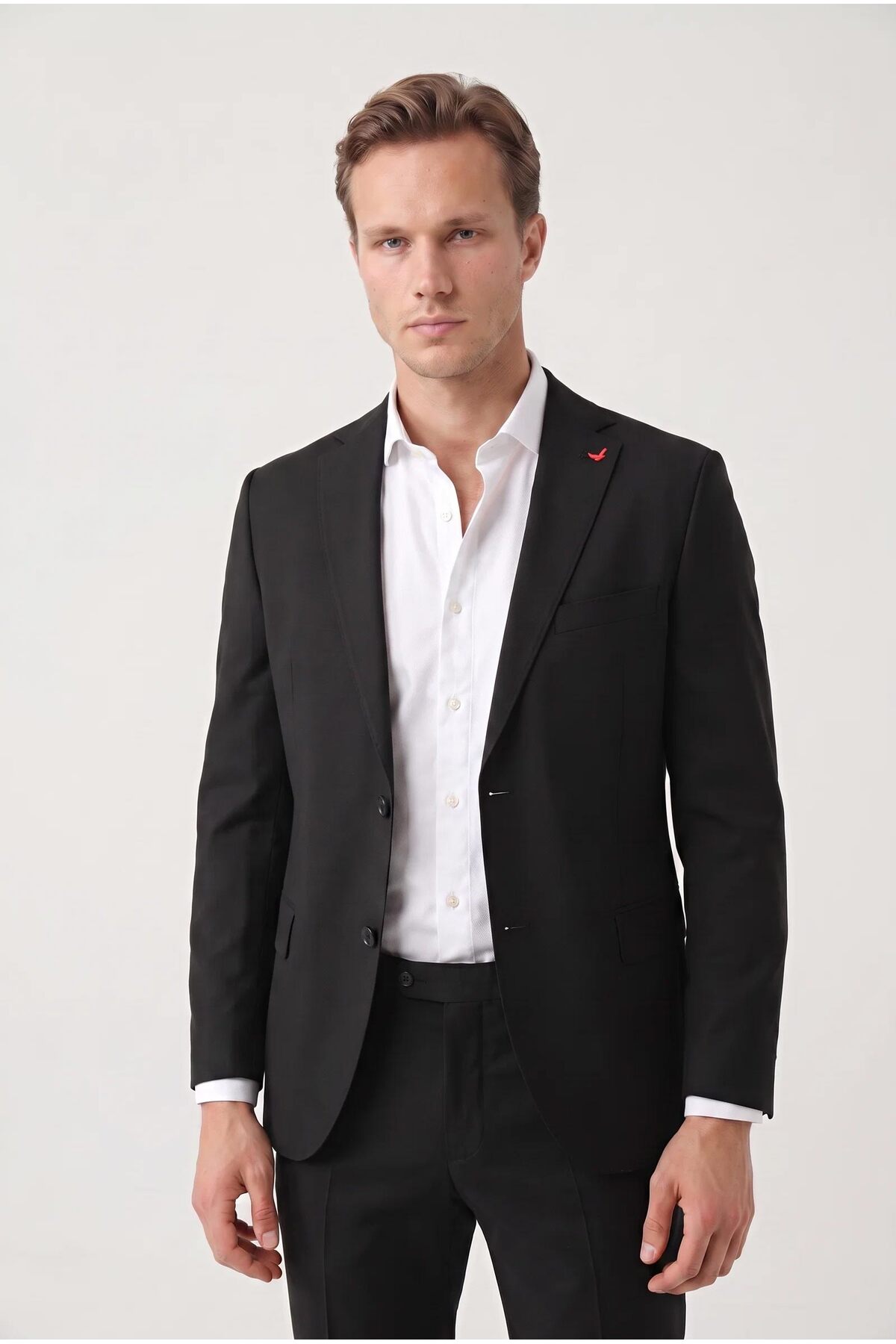 D'S Damat Ds Damat Comfort Fit Siyah Düz Takim Elbise — مشکی 7HE05JB01604M