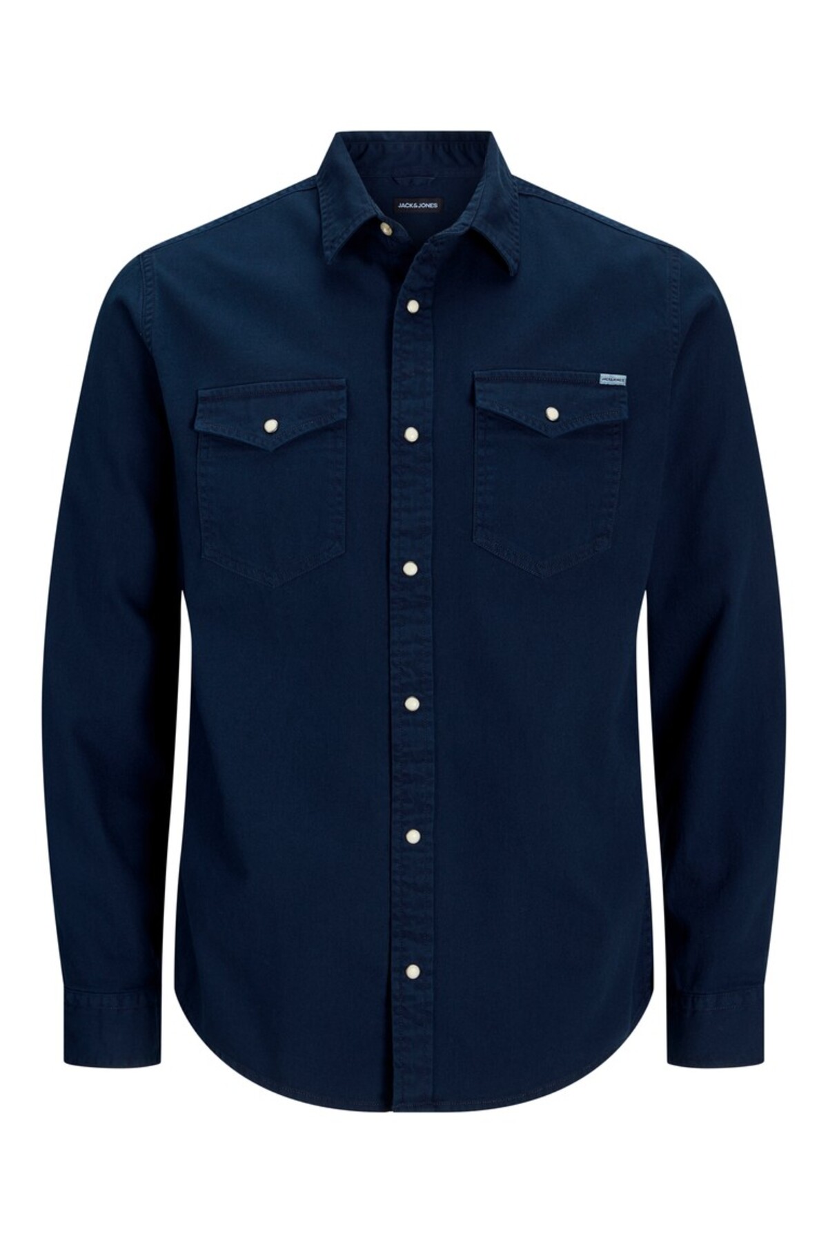 JJESHERIDAN SHIRT L/S NOOS DARK NAVY جک اند جونز پیراهن Jack & Jones