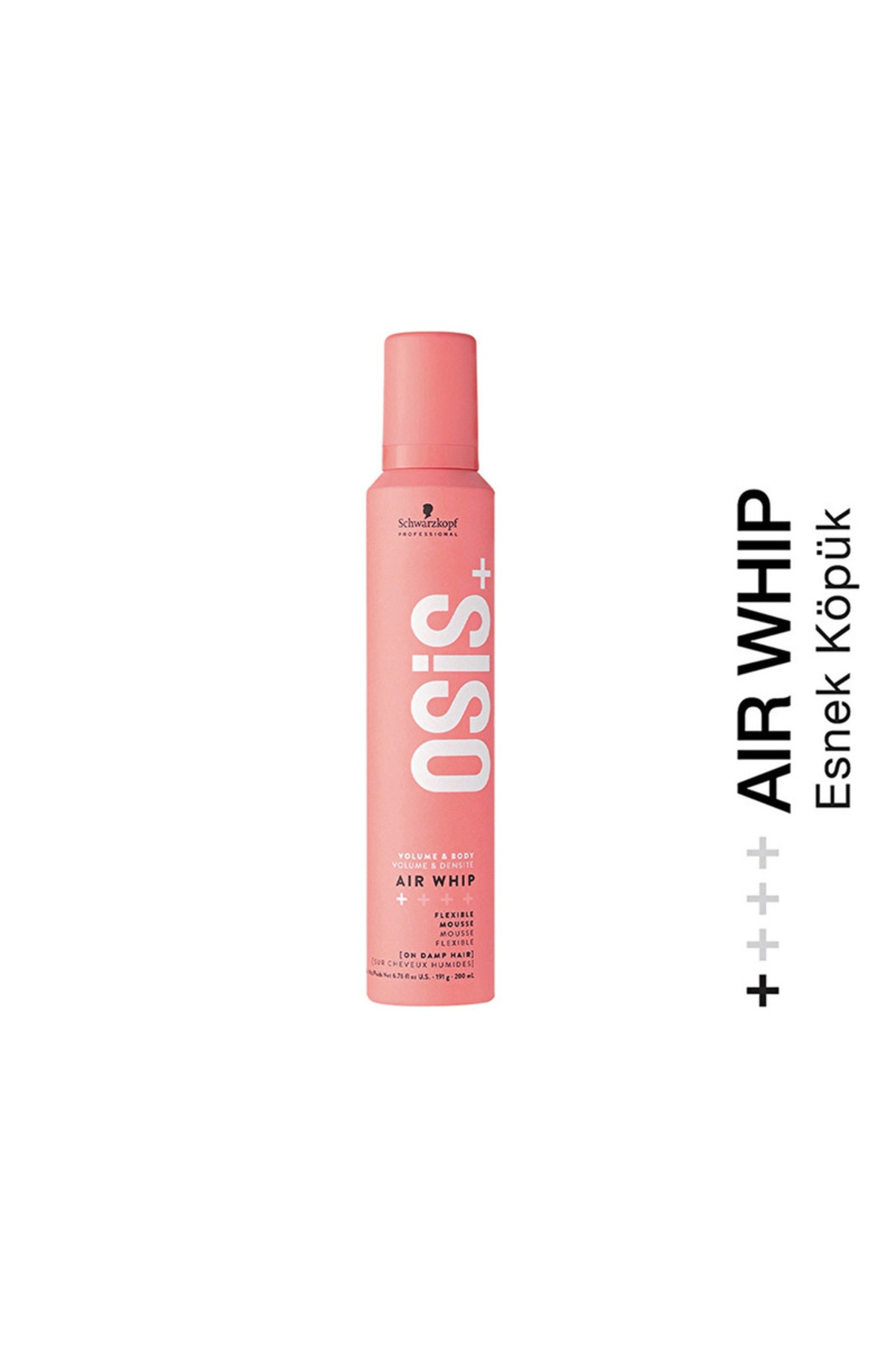 Air Whip Flexible Volume – Hafif Dokulu, Esnek Tutuşlu & Dolgunluk Veren Profesyonel Saç Köpüğü 200 ml — rtg5er6tg3fr42f6rtg — تصویر 2 از 5