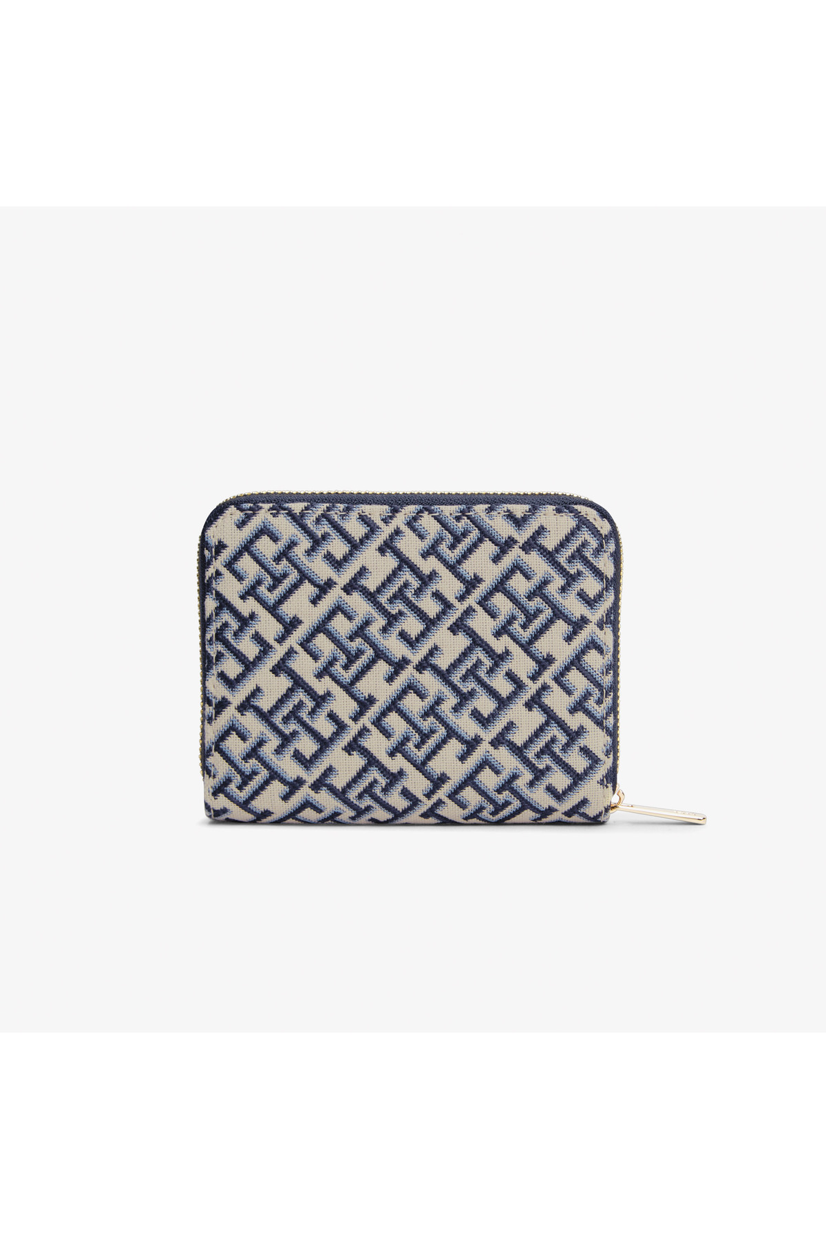 Tommy Hilfiger Icon Jacquard Kadın Lacivert Cüzdan görsel 3