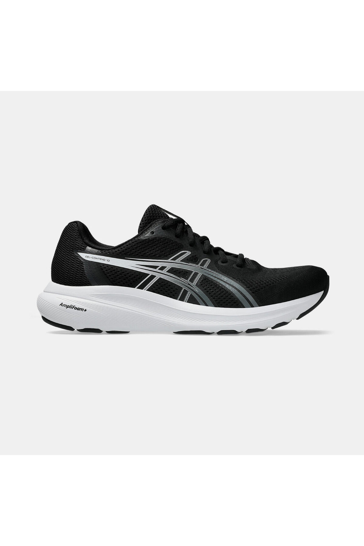 Asics GEL-CONTEND 10 Erkek Black/Pure Silver Koşu Ayakkabısı 1011C249-003