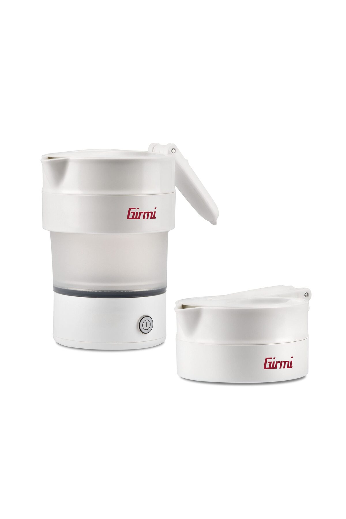 Girmi BL03 Katlanabilir Seyahat Su Isıtıcısı, Silikon Sürahi, 0,6 Litre Kapasite, 600W, Yerden
