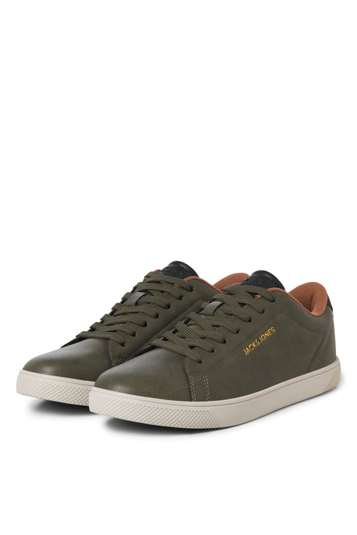 کفش ورزشی مردانه خاکی JFWBOSLEY PU SNEAKER NOOS جک اند جونز کفش اسنیکر Jack & Jones