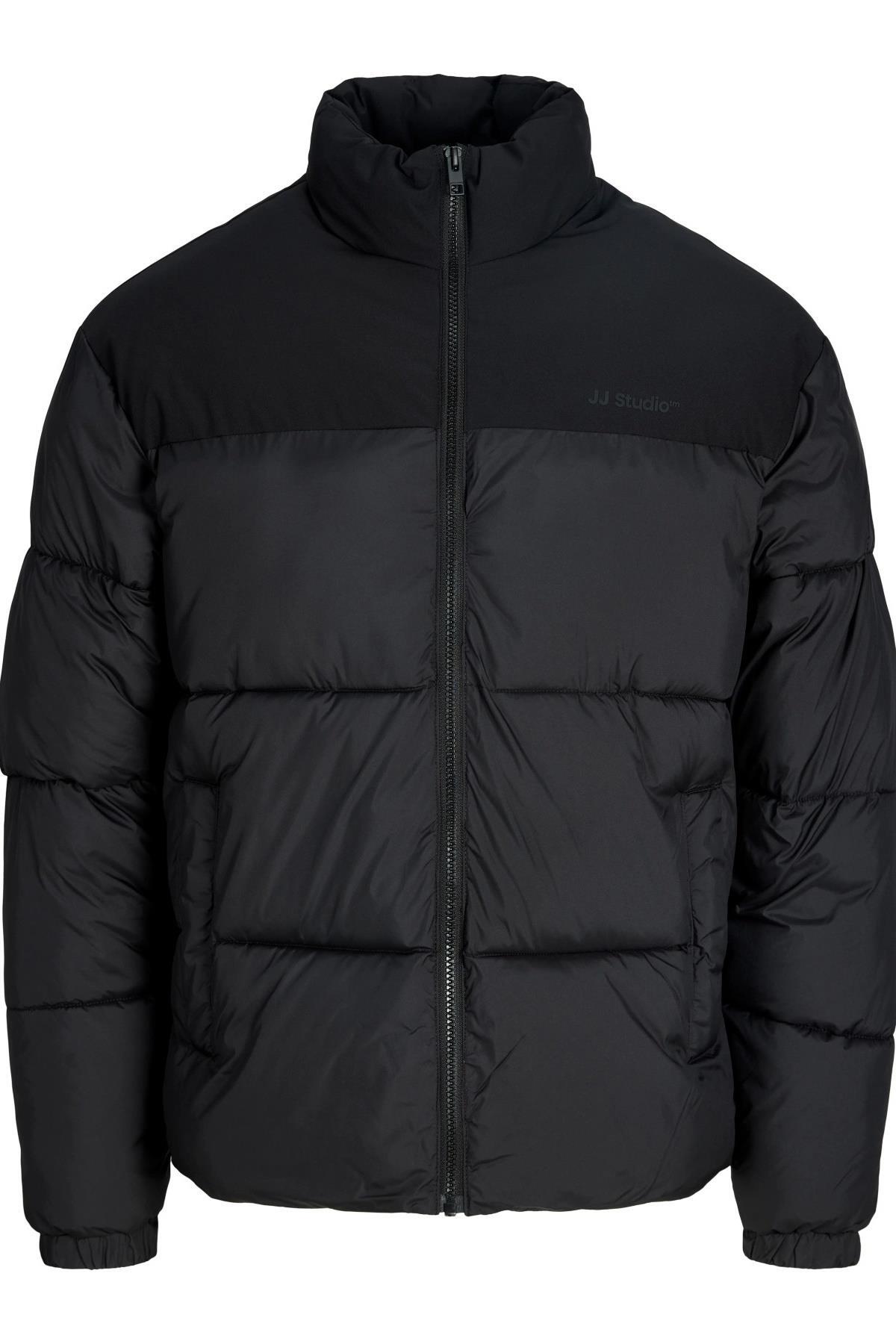 کاپشن پفی یقه ایستاده مردانه JJRAZE، راحت و غیررسمی جک اند جونز کاپشن Jack & Jones