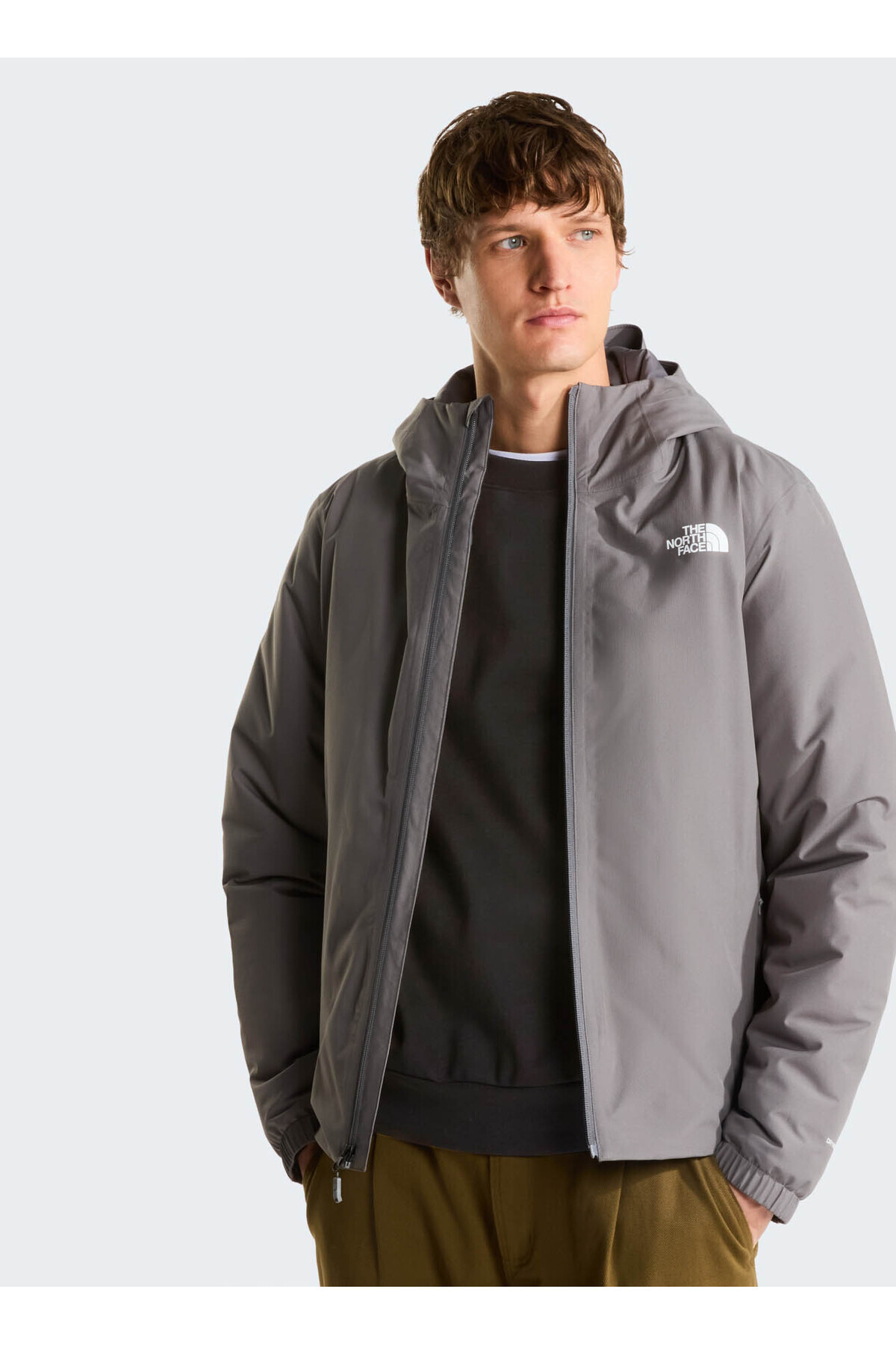 M QUEST INS JACKET Gri Erkek Spor Mont — خاکستری 5003416705 — تصویر 3 از 4