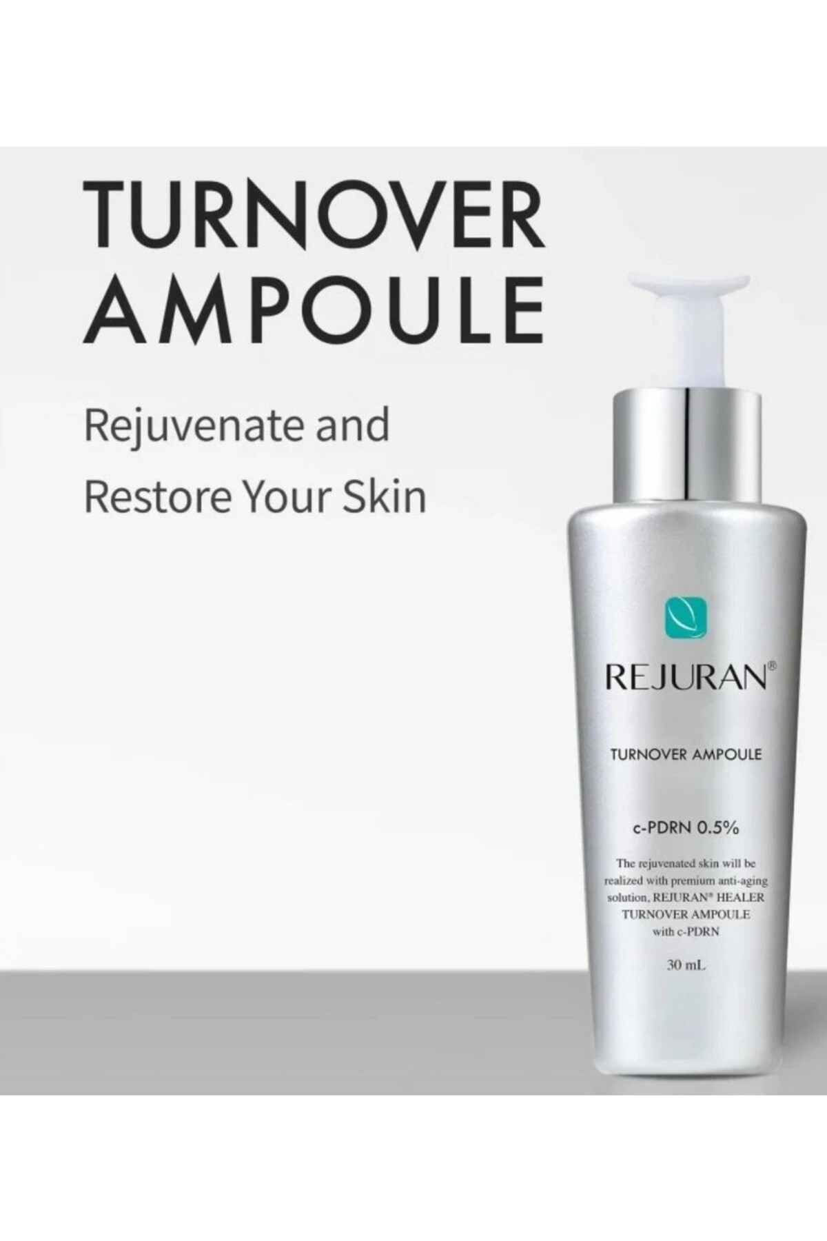 REJURAN Turnover Ampoule 30 ml c-PDRN %0.5 Cilt Yenileyici Serum — 125486 — تصویر 4 از 5