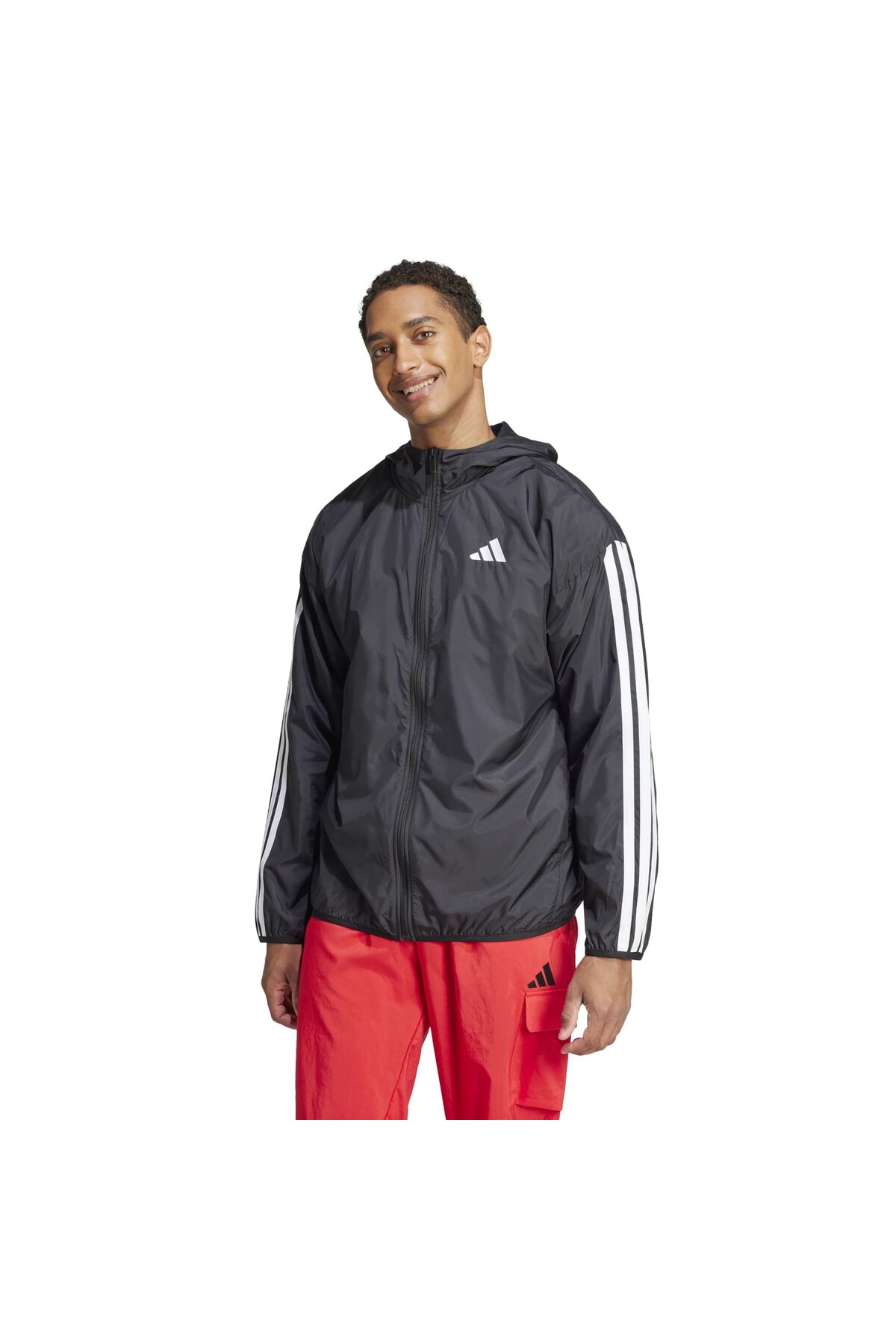 adidas JE6325-E M 3S Wb Erkek Yağmurluk-Rüzgarlık Siyah — مشکی