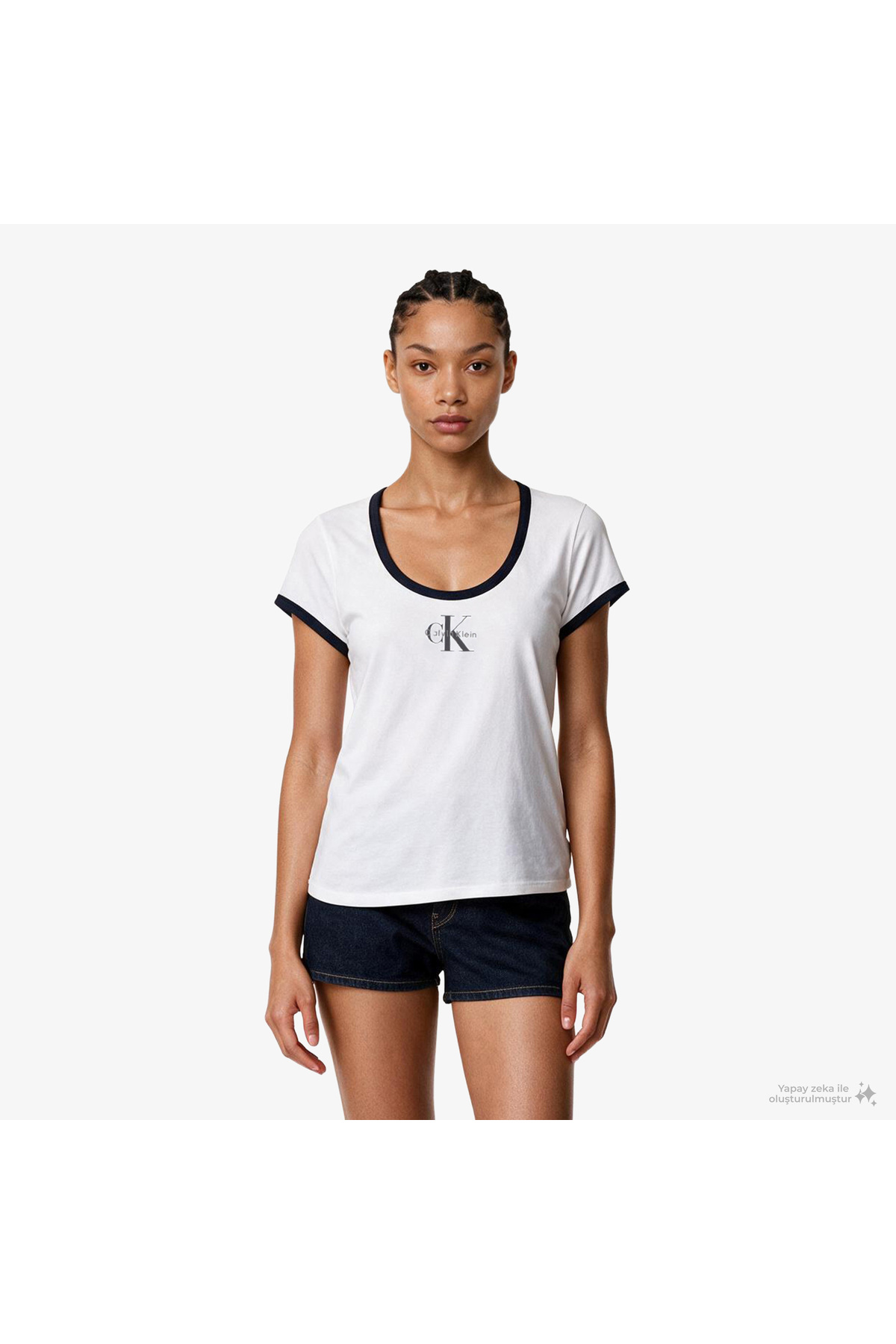 تیشرتزنانهCalvin Kleinسفید