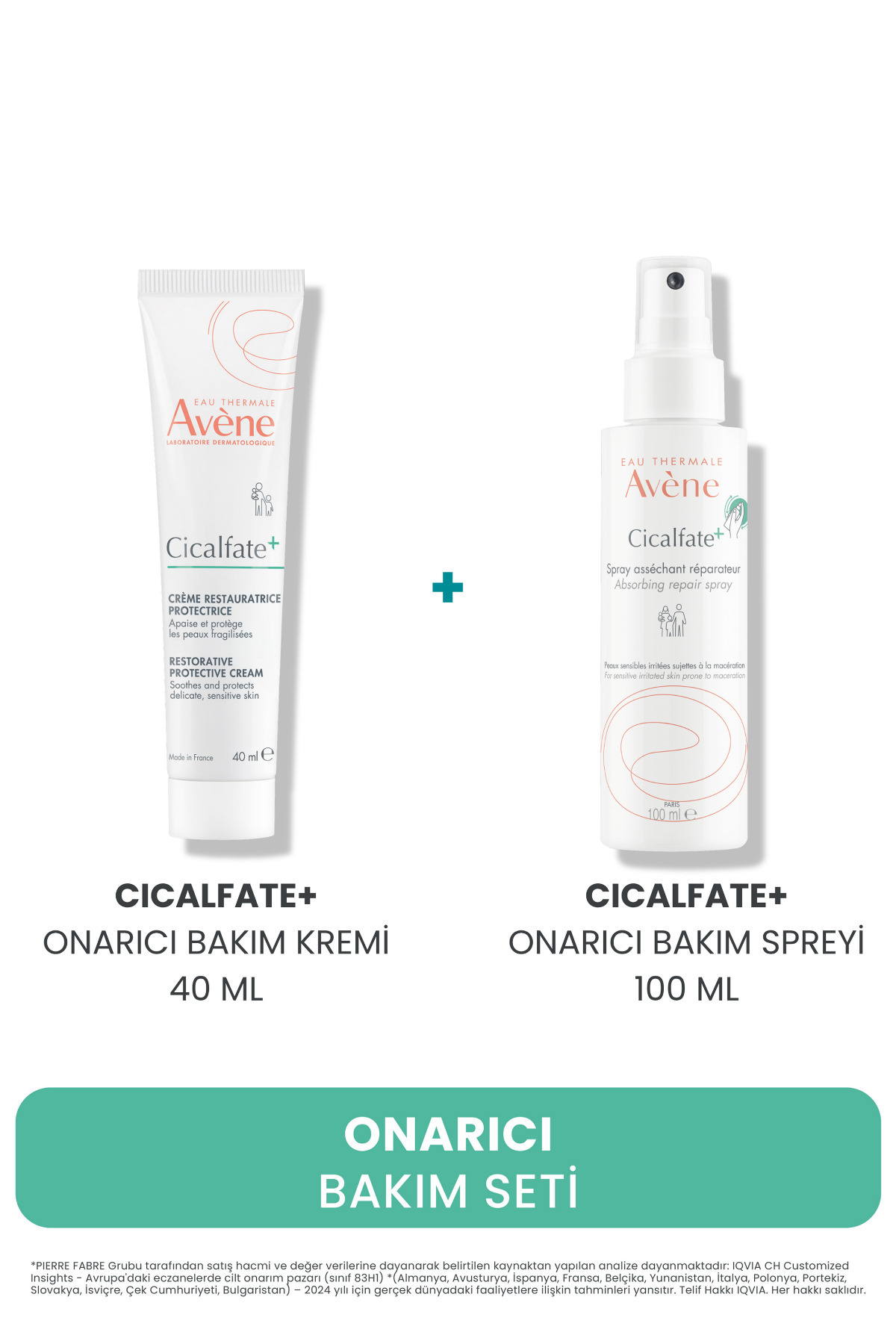 Avene Cicalfate+ Krem + Sprey Combo (Onarım Rutini) — PFBPKT189