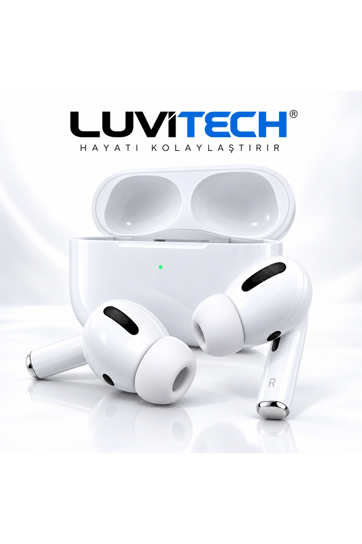 Air Pro 2 Anc Gürültü Engelleyici Bluetooth Kulaklık IOS Android Tüm Telefonlar ile Uyumlu Kulaklık