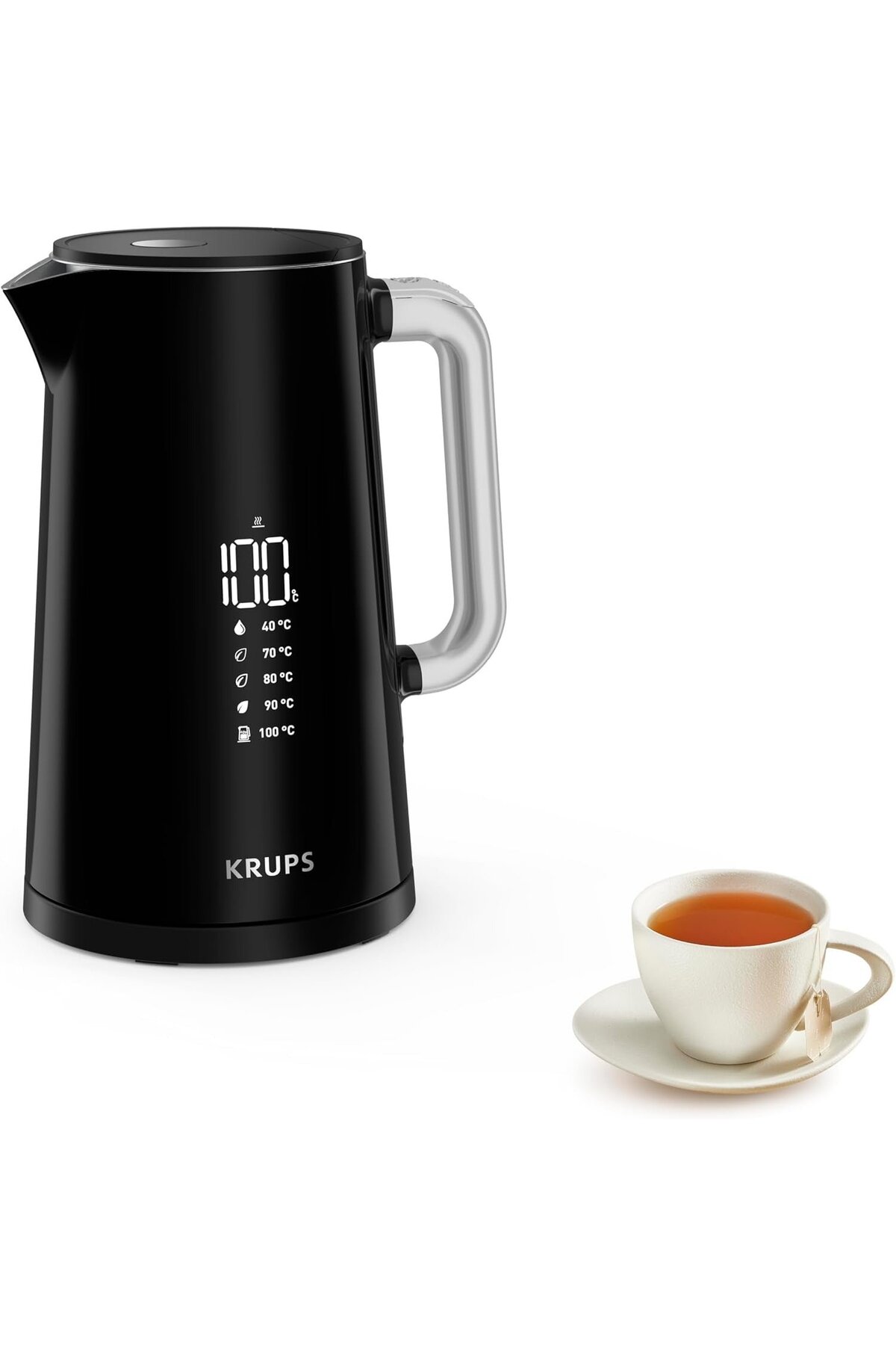 Krups BW8018 Smart’n Light Su Isıtıcı, 1.7L, 5 Sıcaklık Ayarı, Dijital Ekran, Otomatik Kapanma