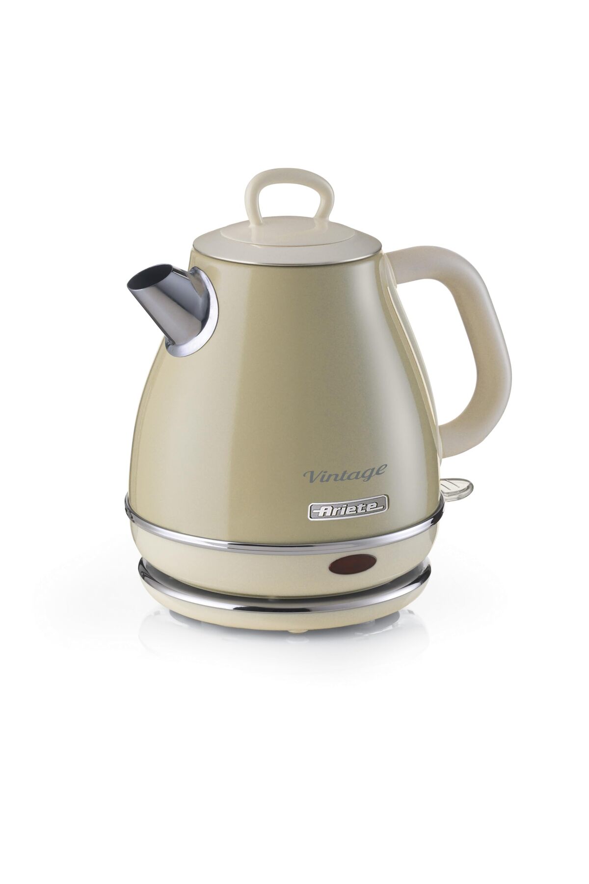 ARIETE Vintage Su Isıtıcısı 2868, Kablosuz 360° Tabanlı Retro Elektrikli Su Isıtıcısı, Otomatik