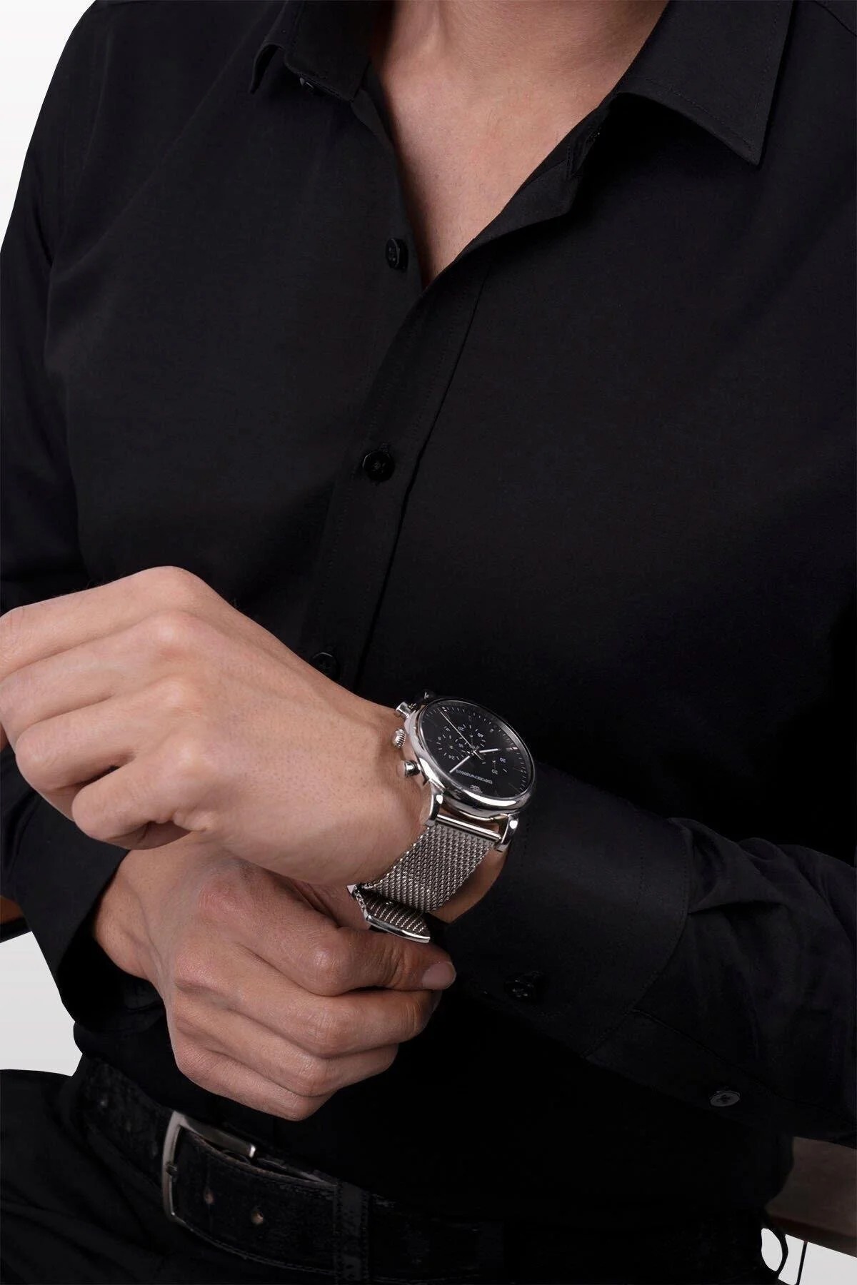 پیراهن مردانه اسلیم فیت 2 تکه Business Casual Selection — رنگارنگ 74900 — تصویر 6 از 8