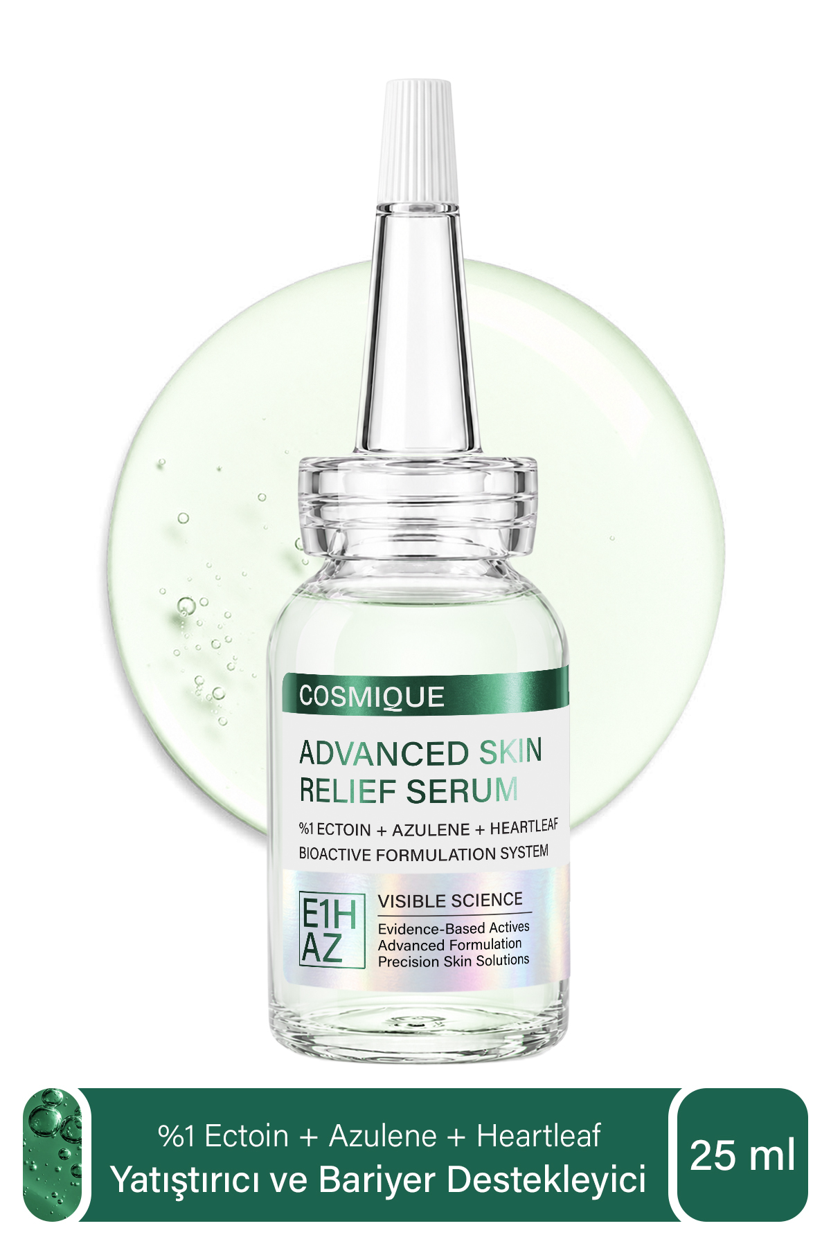 %1 Ectoin, Azulene ve Heartleaf - Yatıştırıcı ve Bariyer/Relief Destekleyici Cilt Bakım Serumu 25 ml — CSM001