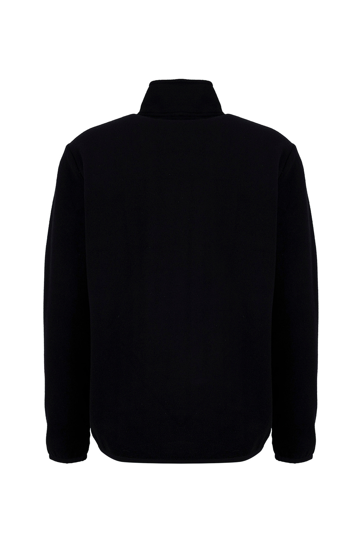 Siyah Erkek Polar Sweatshırt N6WM-SWT4050 — مشکی 5003384805 — تصویر 8 از 8