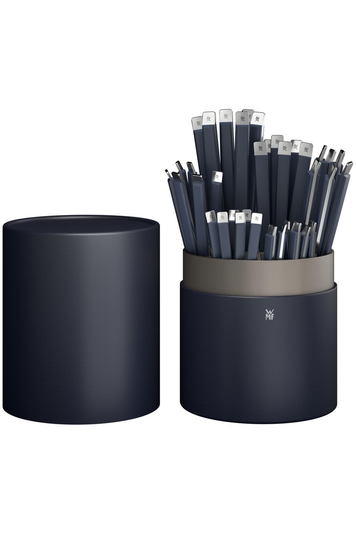 ست قاشق چنگال و چاقو ۳۶ پارچه Emotion رنگ شب آبی