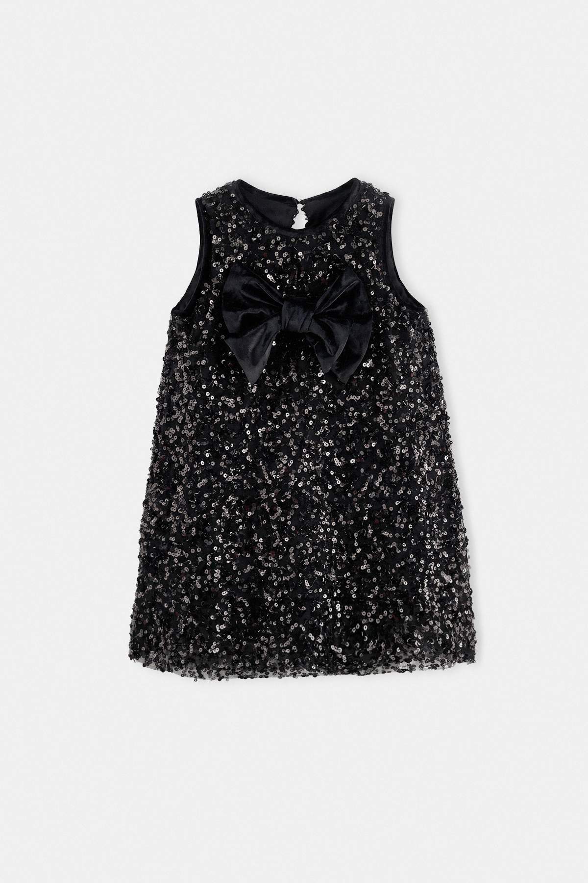 Trendyolmilla Kids Siyah Maxi Düz Örme Elbise TKDAW27EL00015