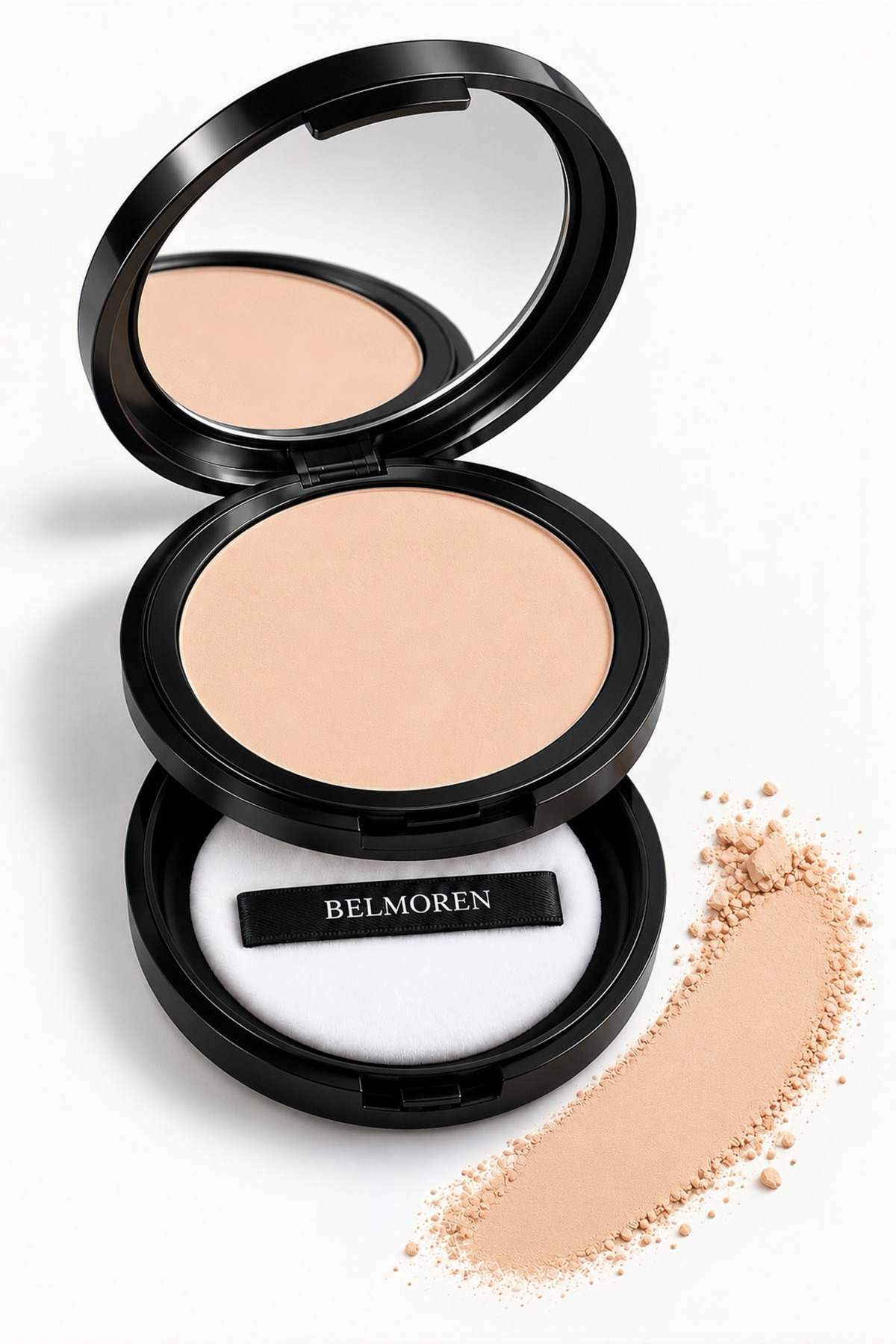 Compact Powder Mat Bitişli Toz Pudra — بژ 8684460729583