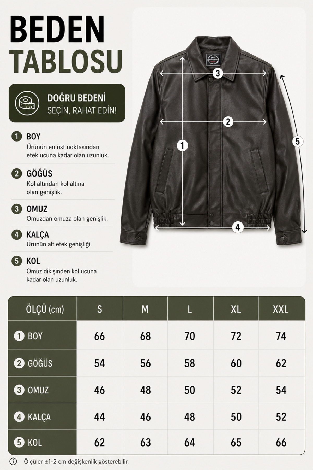 کت چرم مصنوعی کمر الاستیک Oversize Bl 1731_50379 — مشکی — تصویر 8 از 8