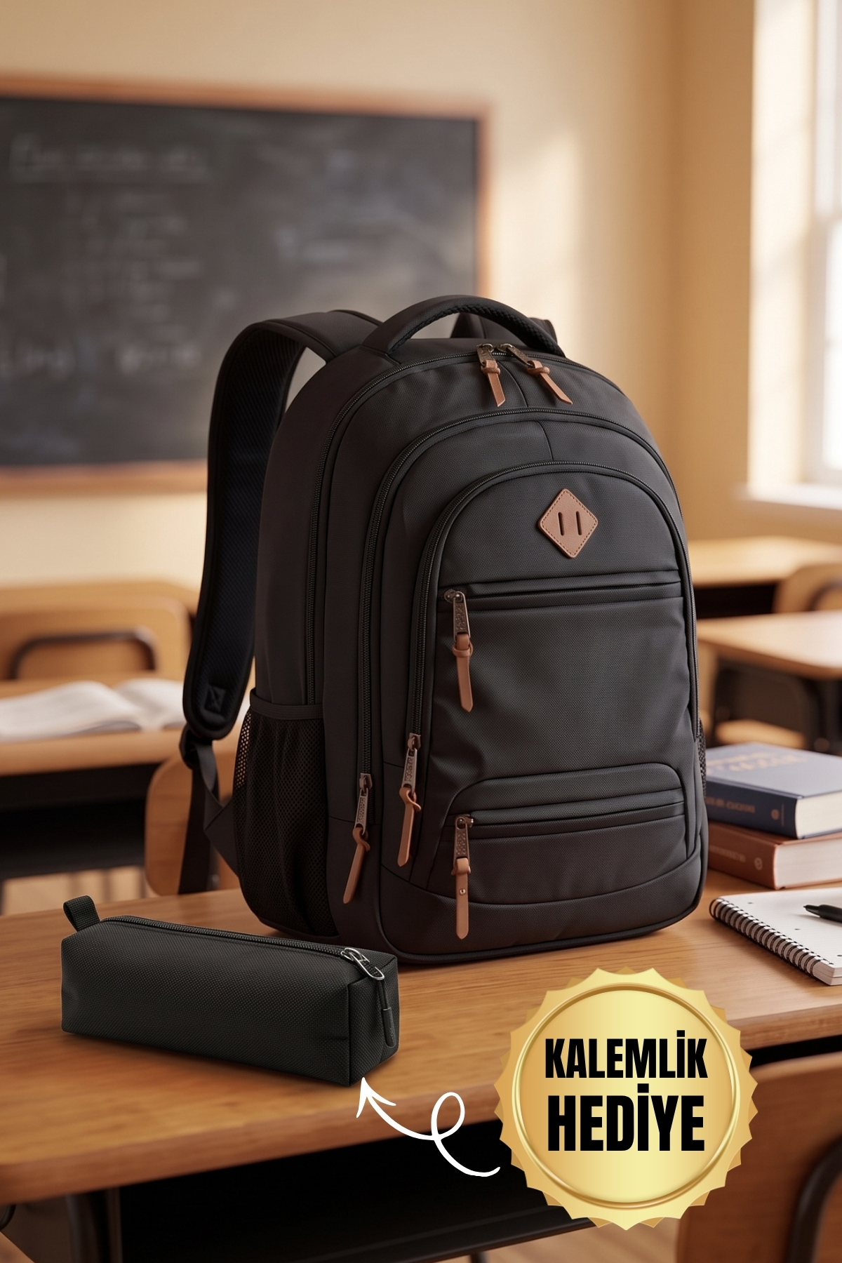 byhakan Gk19 Unisex Okul Sırt Çantası Öğrenci Günlük Seyahat Tatil Spor Yürüyüş Seyahat Gezi Kamp Günlük