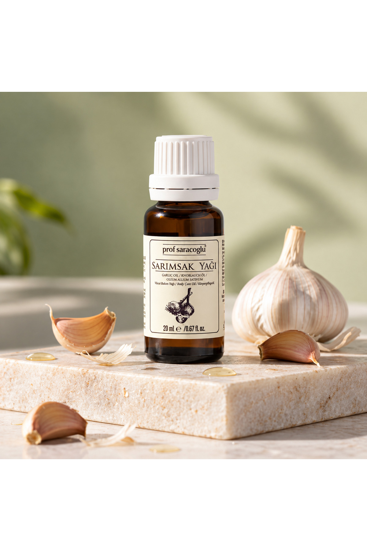 Sarımsak Yağı Doğal 20 ml — YGAY-URN-0004 — تصویر 2 از 4