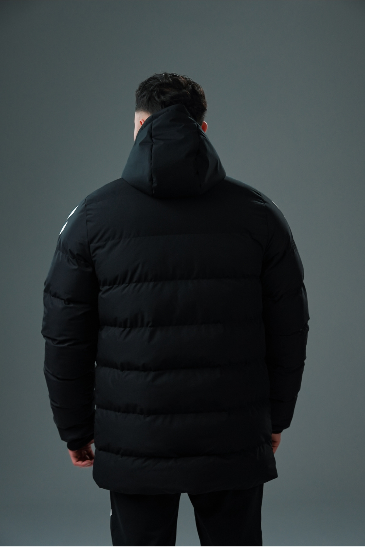 Line Anorak Mont Siyah — مشکی 9402732001 — تصویر 6 از 8