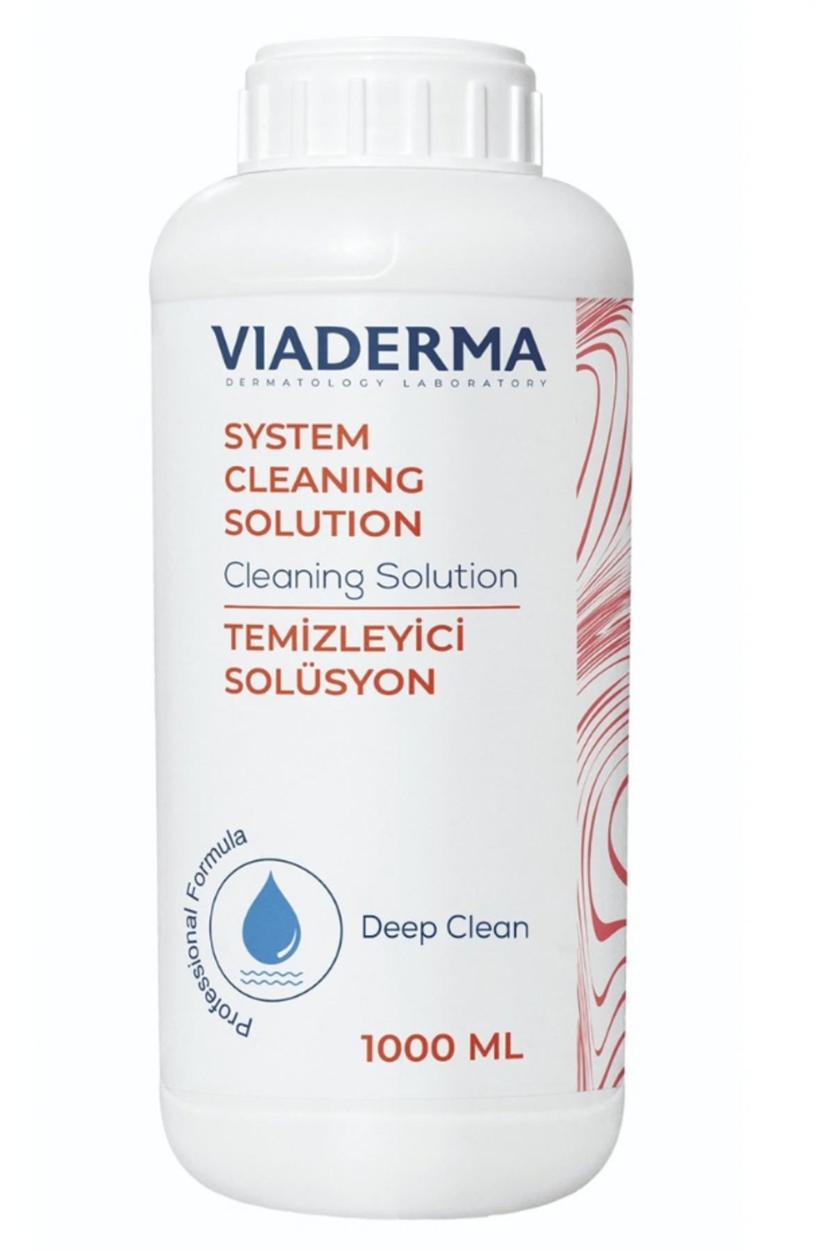 Viaderma Hydrafacial Temizleyici Solüsyon 1000 ml Hyalüronik Asit ve Salisilik içerikli Hassas Ciltlere Uygun — 013727