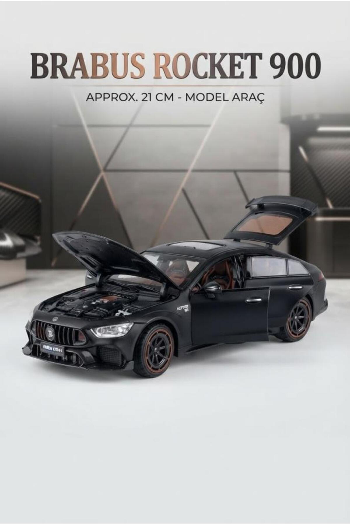 Tıfıl Toys Brabus Rocket Tasarımlı 1:24 Ölçek Kapıları ve Bagajı