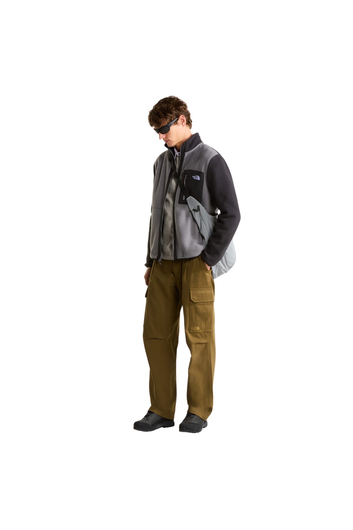 Erkek Gri M Yumiori Full Zip Polar — خاکستری TYC9DE704263AA98E7D4B9100 — تصویر 4 از 6