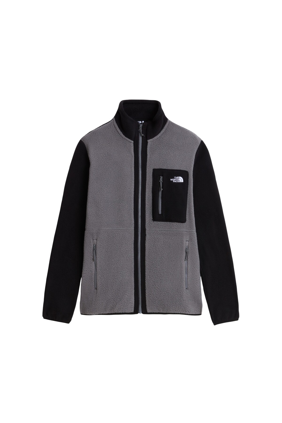 Erkek Gri M Yumiori Full Zip Polar — خاکستری TYC9DE704263AA98E7D4B9100 — تصویر 5 از 6