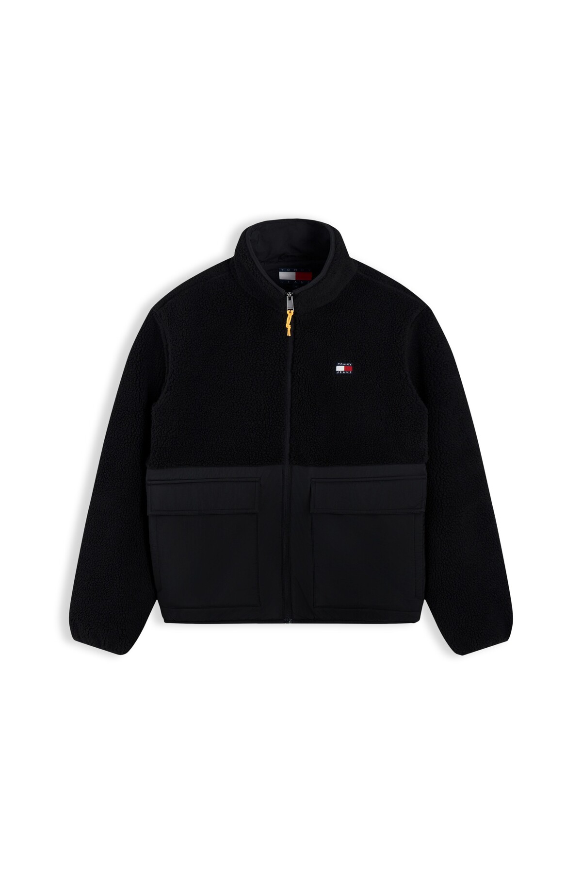 Tommy Hilfiger TJM ESSENTIAL MIX TEDDY JACKET — مشکی DM0DM23227