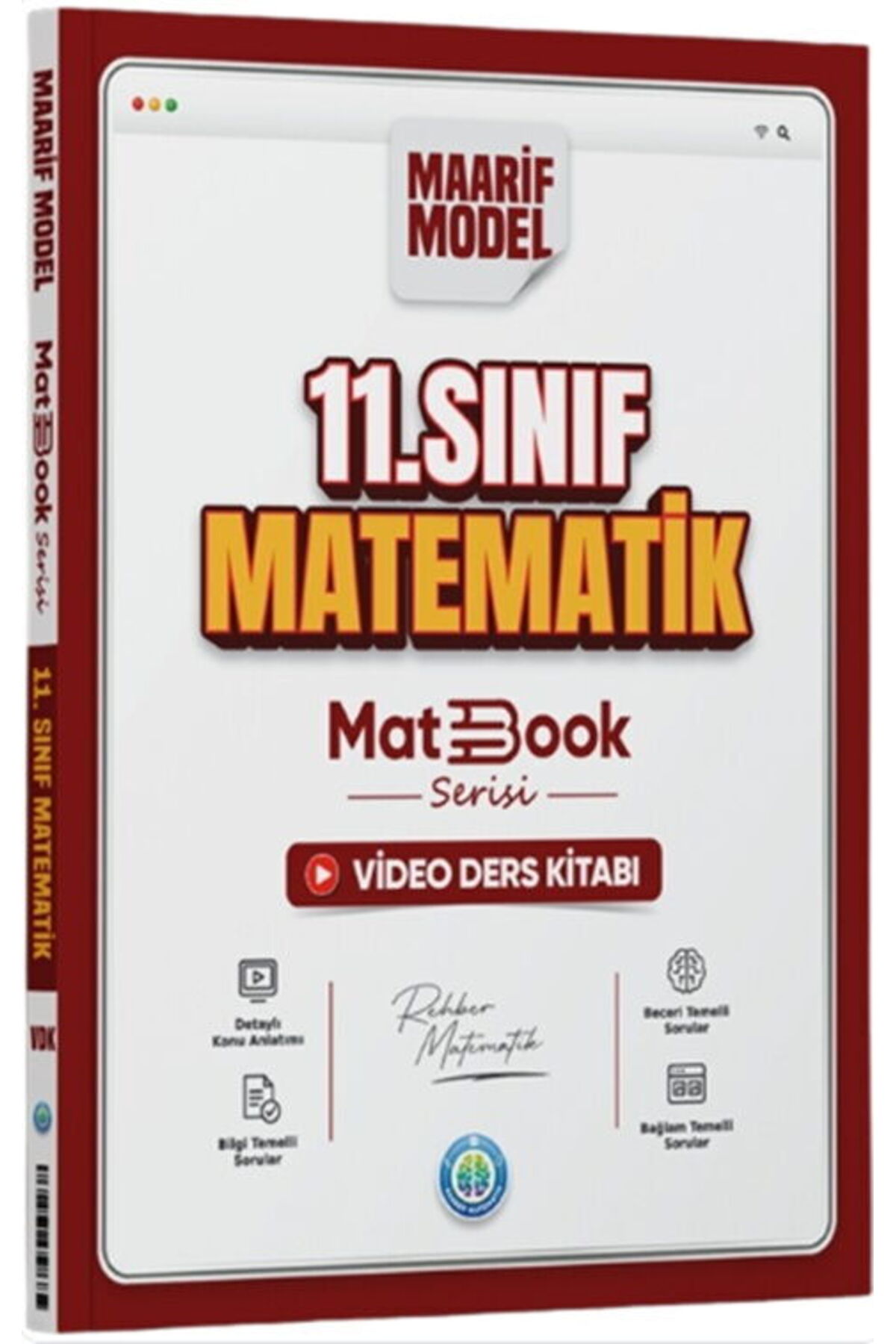 Rehber Matematik 11. Sınıf Matematik Matbook Serisi Maarif Model Video Ders Kitabı