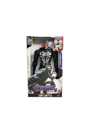 Erkek Çocuk Siyah Sesli Karakter Venom Oyuncak Figür 30 cm AN5648978946545