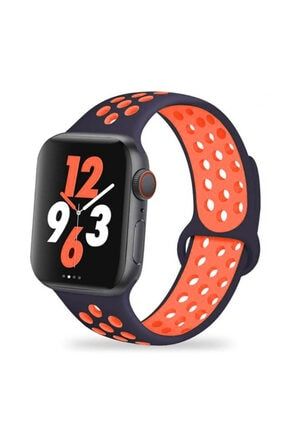 Watch 7 42 Mm 44 Mm Spor Silikon Kordon Kayış Apple7-KRD-02-Nike-4244mm