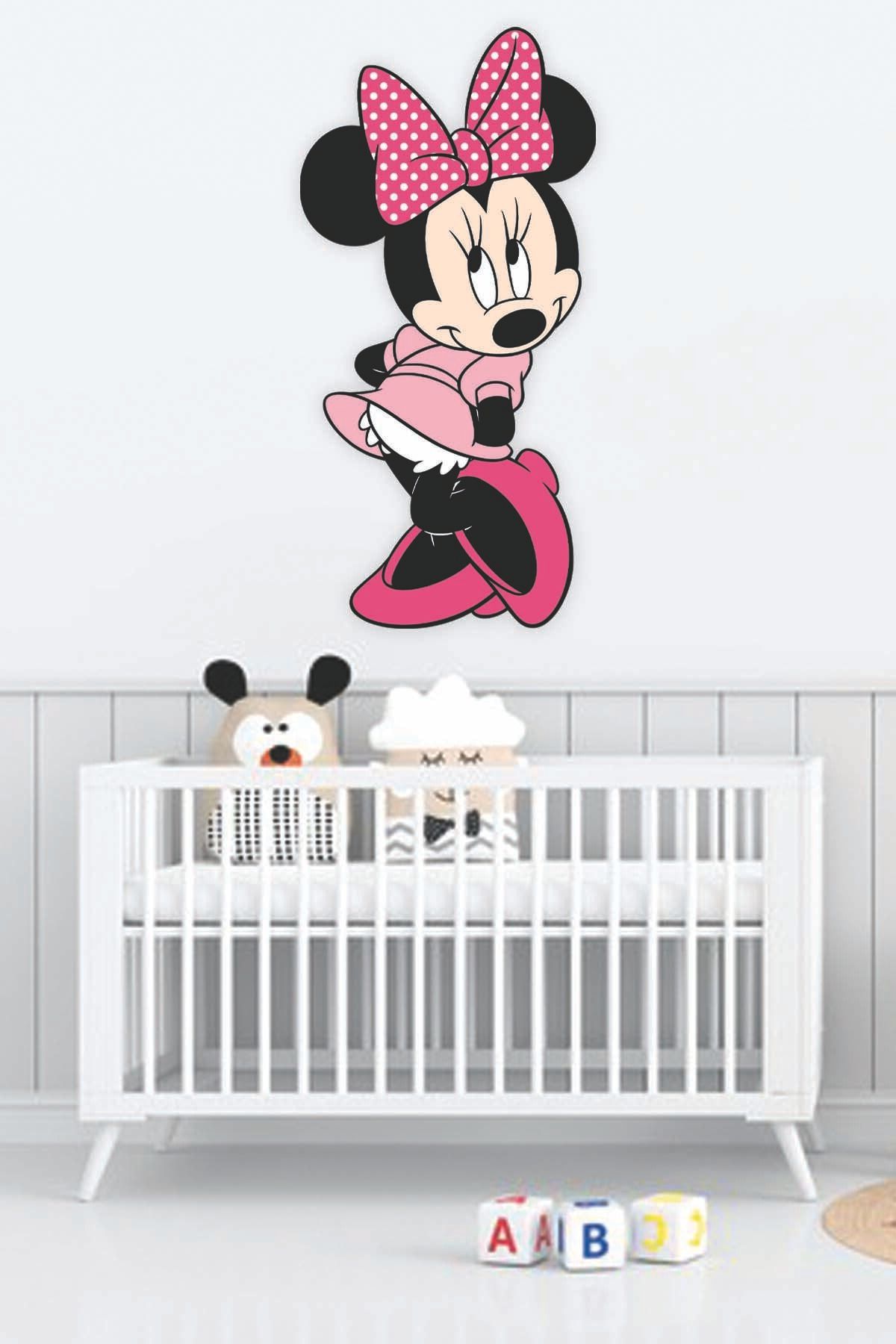 Sepet Y ld z Minie Mouse Wall Sticker 40x80 Cm