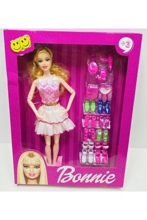 Barbie Sonsuz Hareketler Tarzı 29 Cm Aksesuarlı 22 Parça Aksesuarlı et bebek