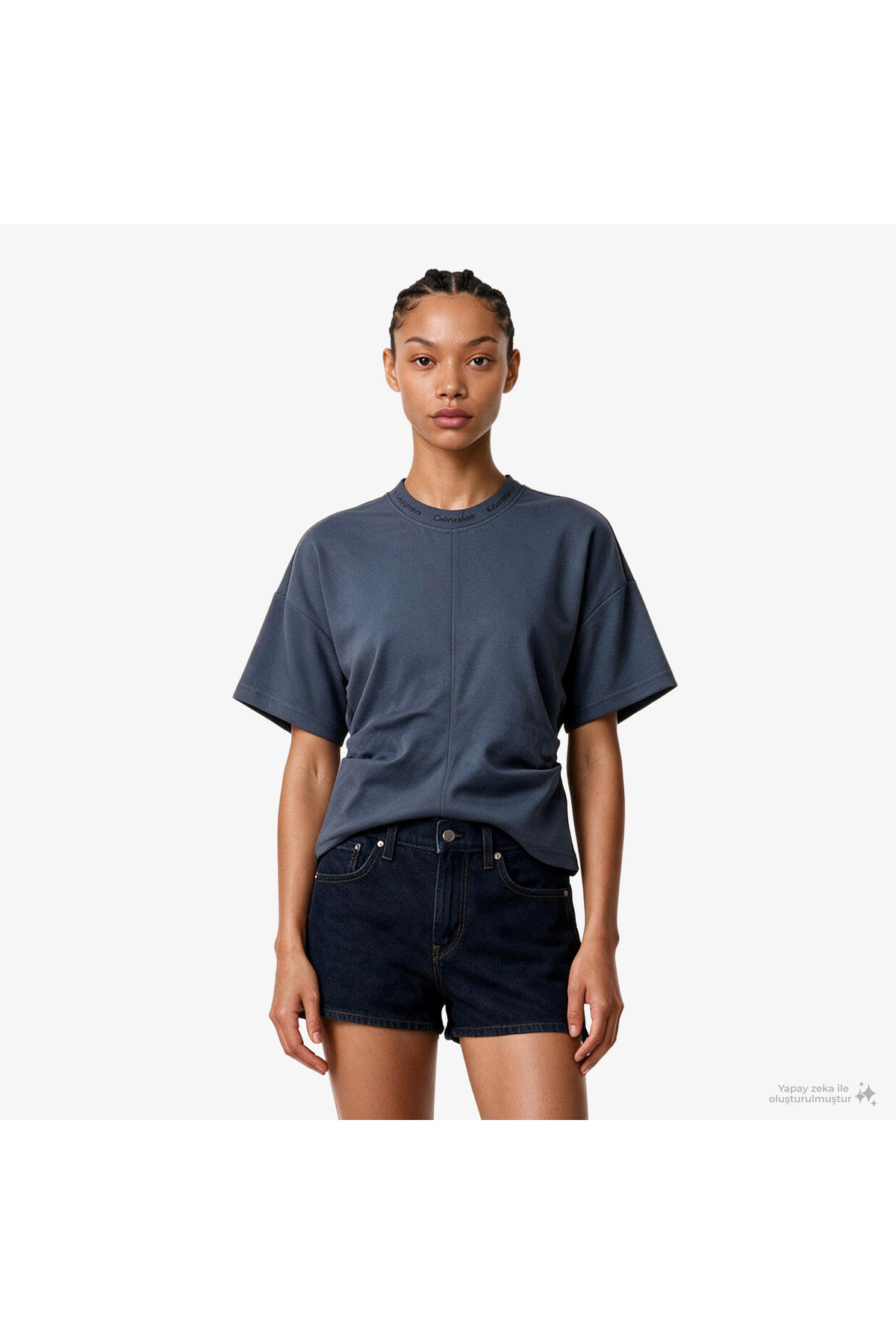 تیشرتزنانهCalvin Kleinآبی سرمه‌ای