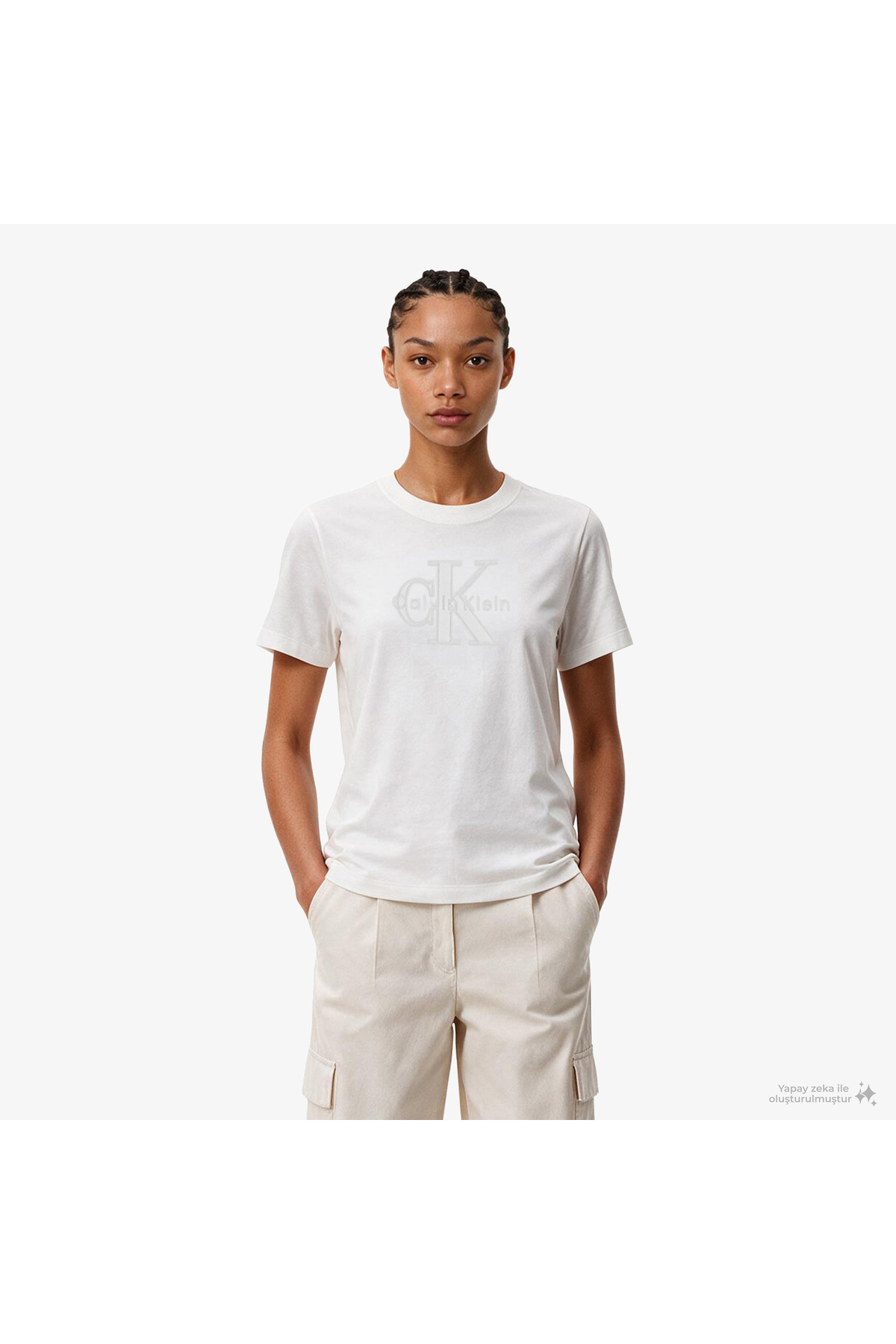 تیشرتزنانهCalvin Kleinسفید