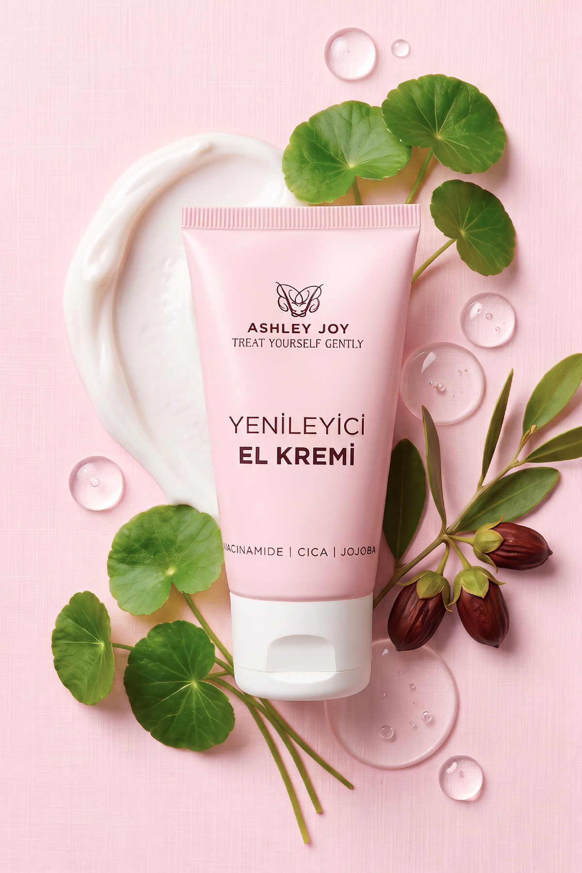 Yenileyici ve Nemlendirici Anti-Aging El Kremi 50 ml - Niacinamide, Cica, Jojoba, Hyaluronik Asit — AJ.02.00023 — تصویر 5 از 7