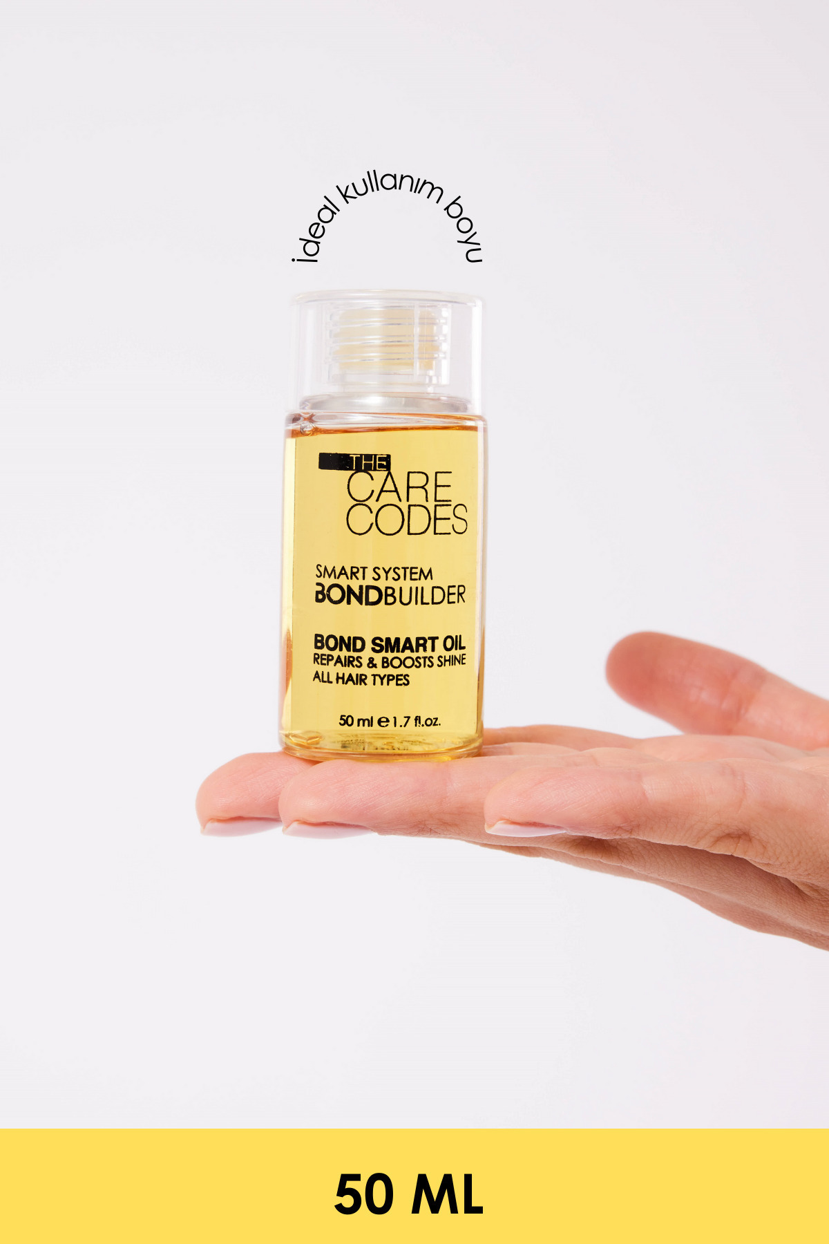 The Care Codes 50 ml Bond Smart Oil Tüm Saç Tipleri İçin Parlaklık ve Yumuşaklık Sağlayan Yağ — TYC8OZEEHN169755138041901 — تصویر 4 از 5