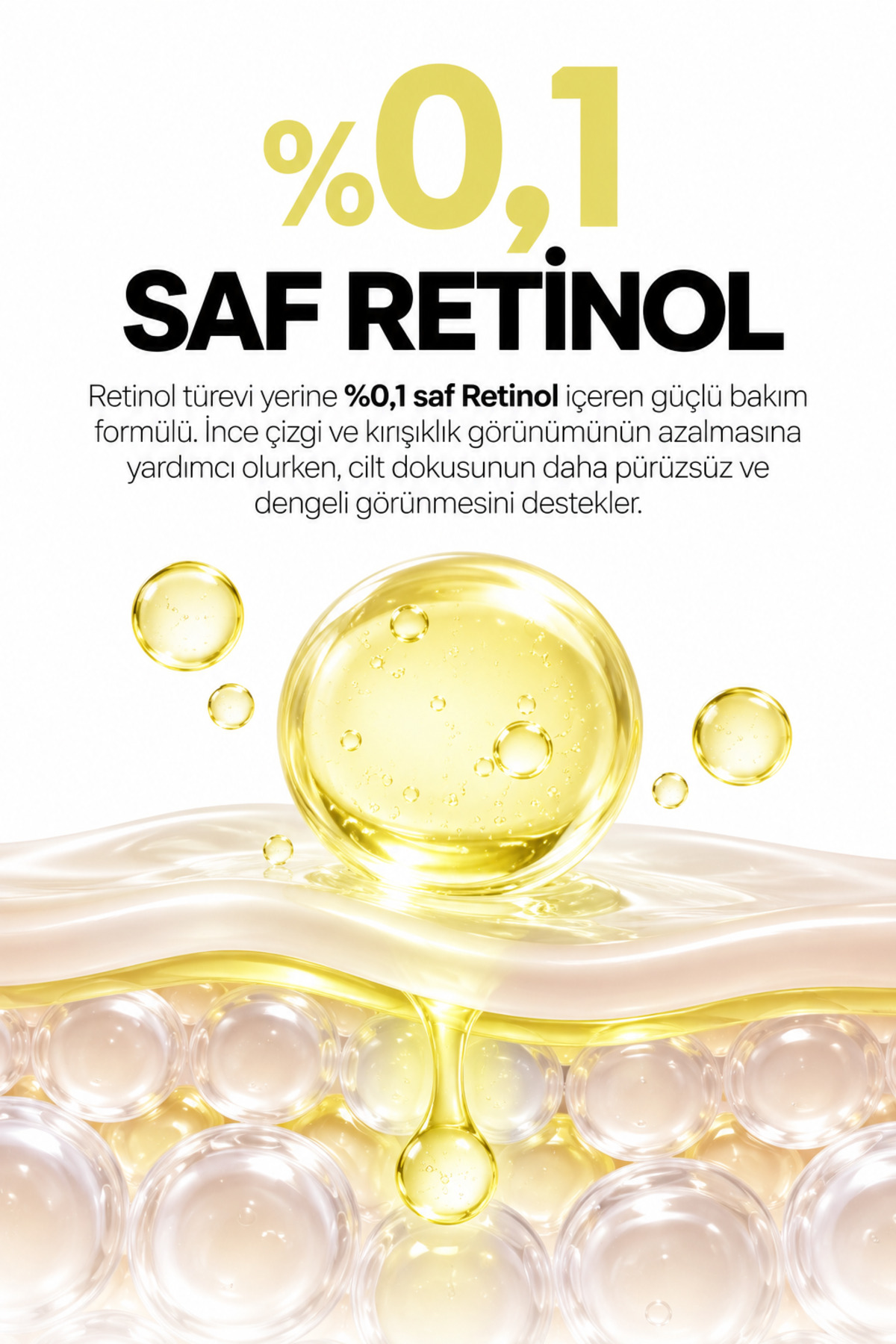 Retinol Shot Yaşlanma Karşıtı Sıkılaştırıcı Serum %0,1 Retinol | %5 Niacinamide - 30 ML — RTNOL1 — تصویر 4 از 6