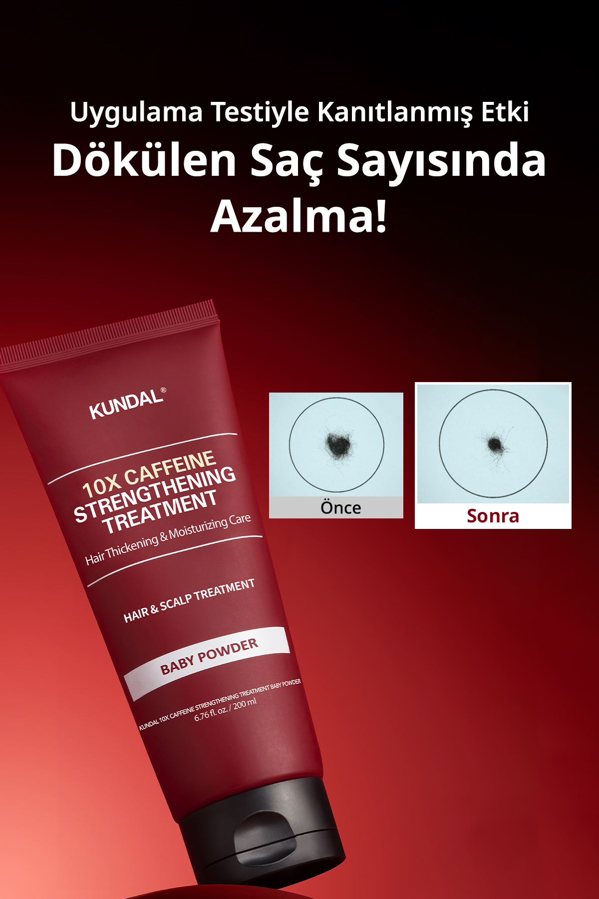 Kafeinli Dökülme&Kırılma Karşıtı Saç Kremi 10X Caffeine Strengthening Treatment(Baby Powder) — 8809517467397 — تصویر 4 از 9